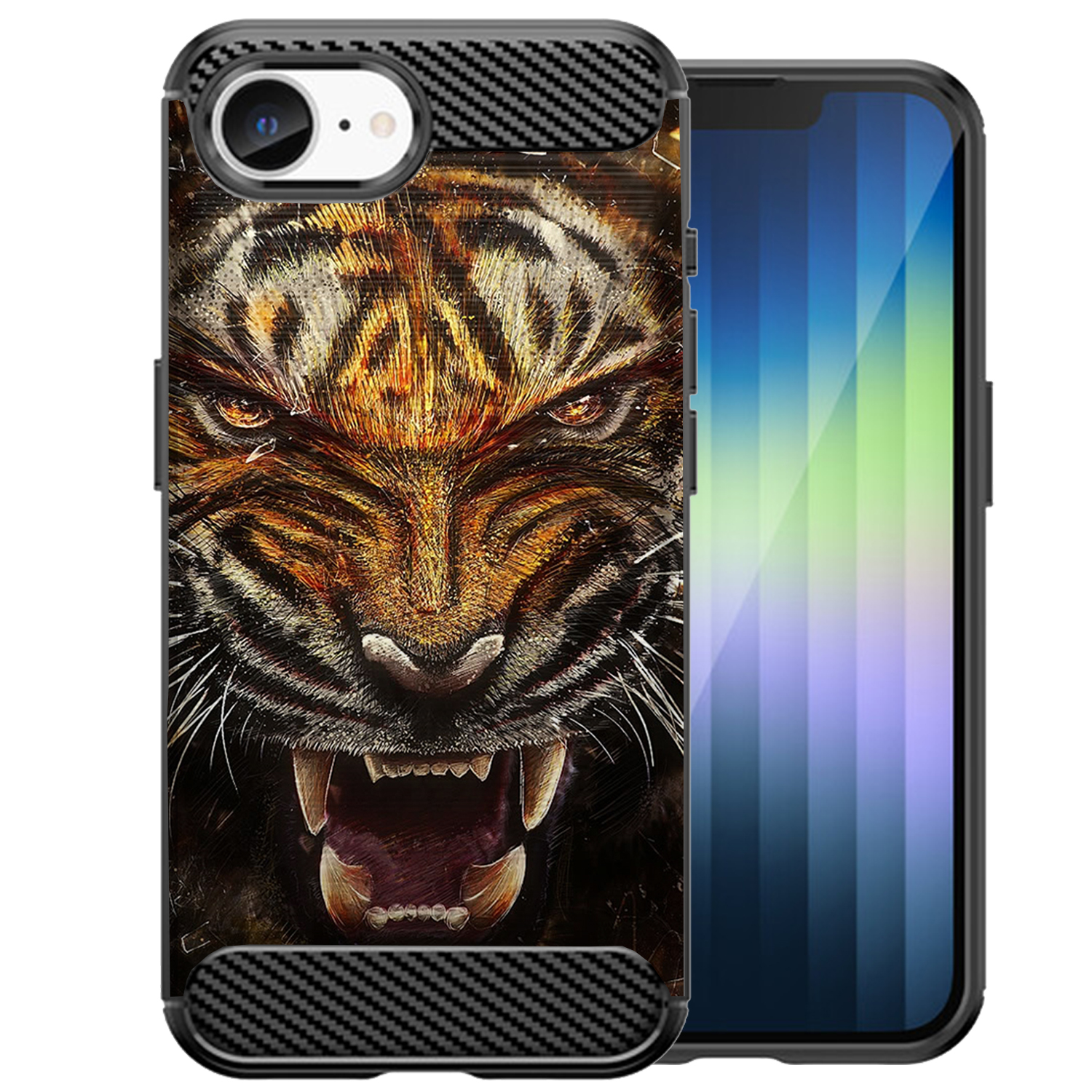 Case For [Apple iPhone 17E][Flex TPU Fiber SET1] Slim Flexible Shock