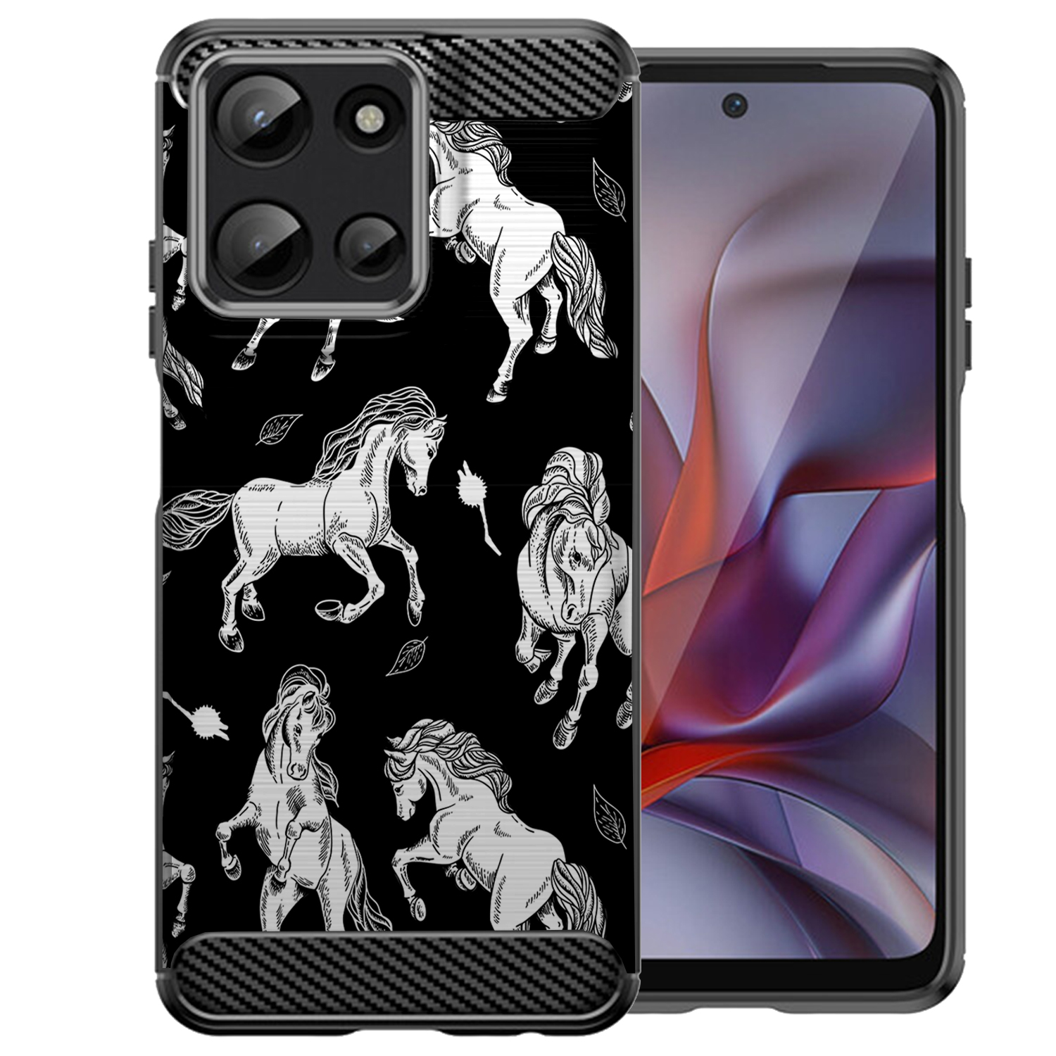 Case For Moto G 5G 2025 | Flex TPU | Flexible Embossed Slim Cover - Picture 30 of 69