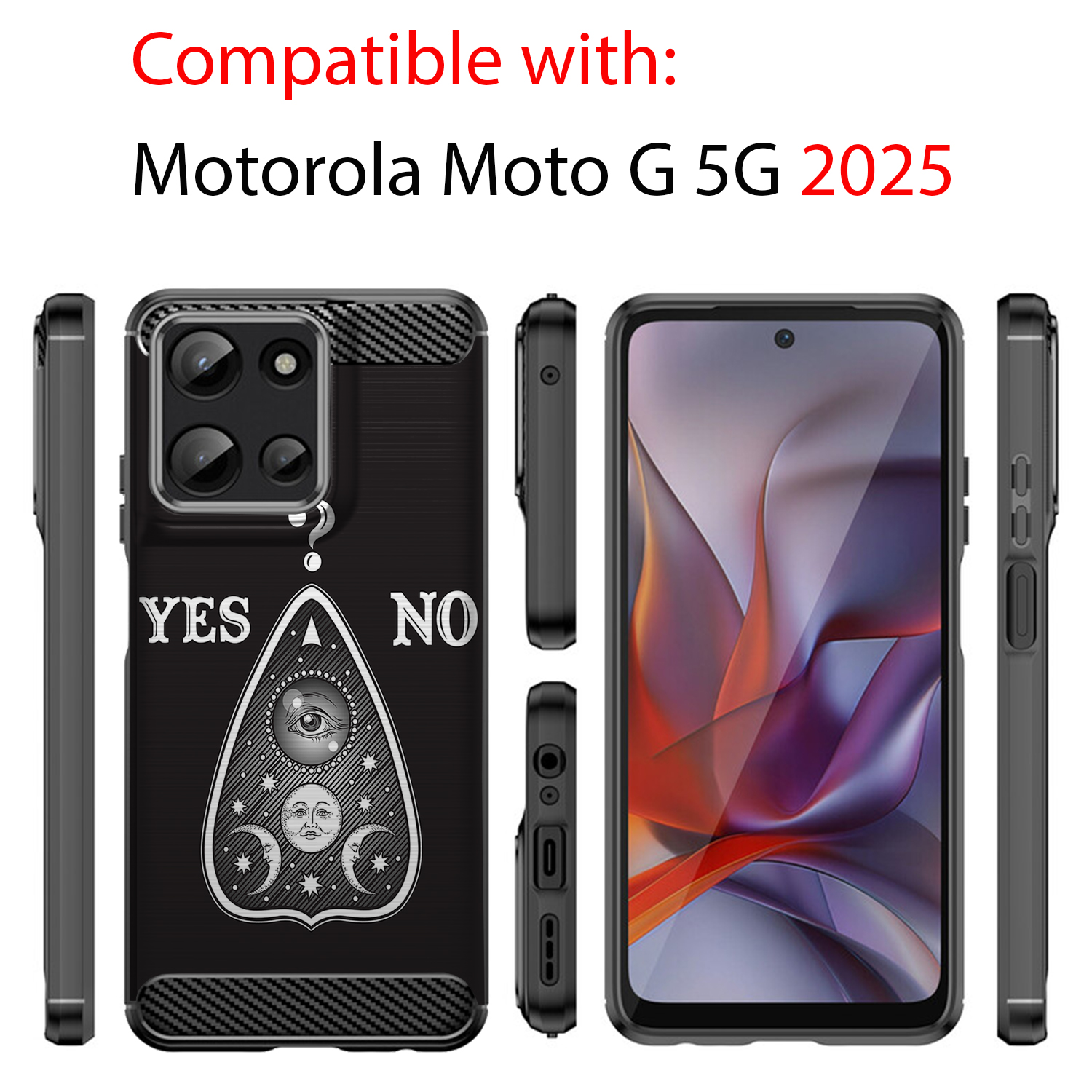 Case For Moto G 5G 2025 | Flex TPU | Flexible Embossed Slim Cover - Picture 55 of 69