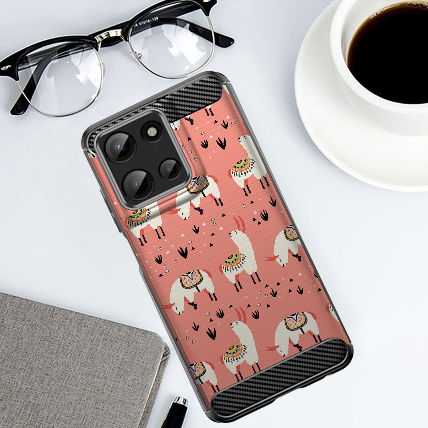 Case For Moto G 5G 2025 | Flex TPU | Flexible Embossed Slim Cover - Picture 17 of 69