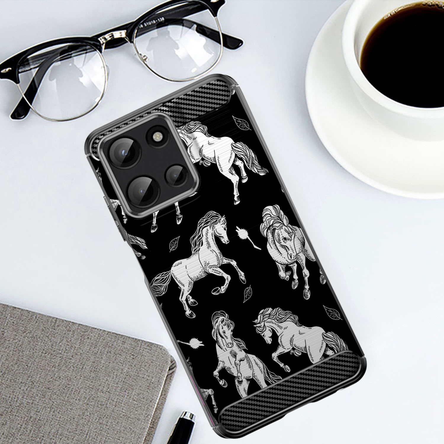 Case For Moto G 5G 2025 | Flex TPU | Flexible Embossed Slim Cover - Picture 33 of 69