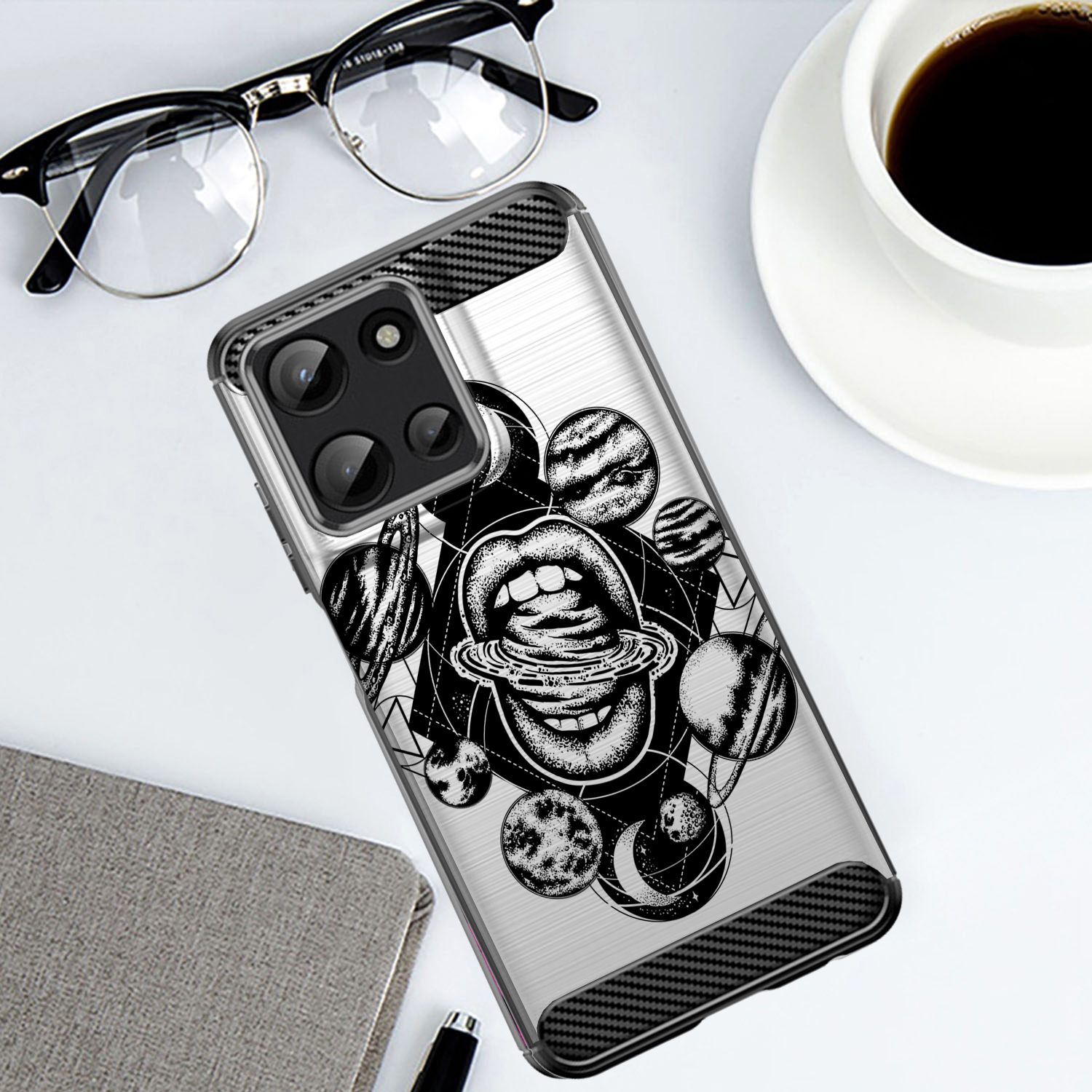 Case For Moto G 5G 2025 | Flex TPU | Flexible Embossed Slim Cover - Picture 61 of 69