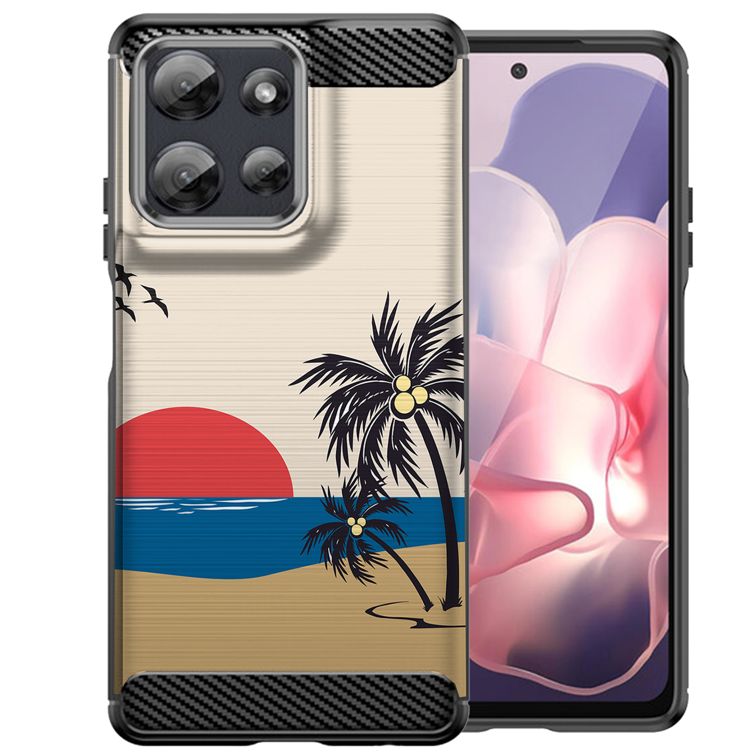 Hülle für Moto G Stylus 2025 | Flex TPU Faser | Matt Schwarz Flexibel Cover - Bild 26 von 89