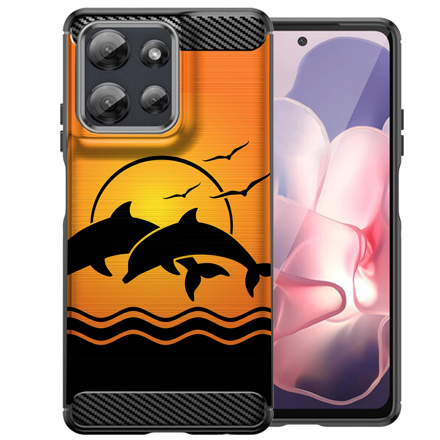 Hülle für Moto G Stylus 2025 | Flex TPU Faser | Matt Schwarz Flexibel Cover - Bild 30 von 89