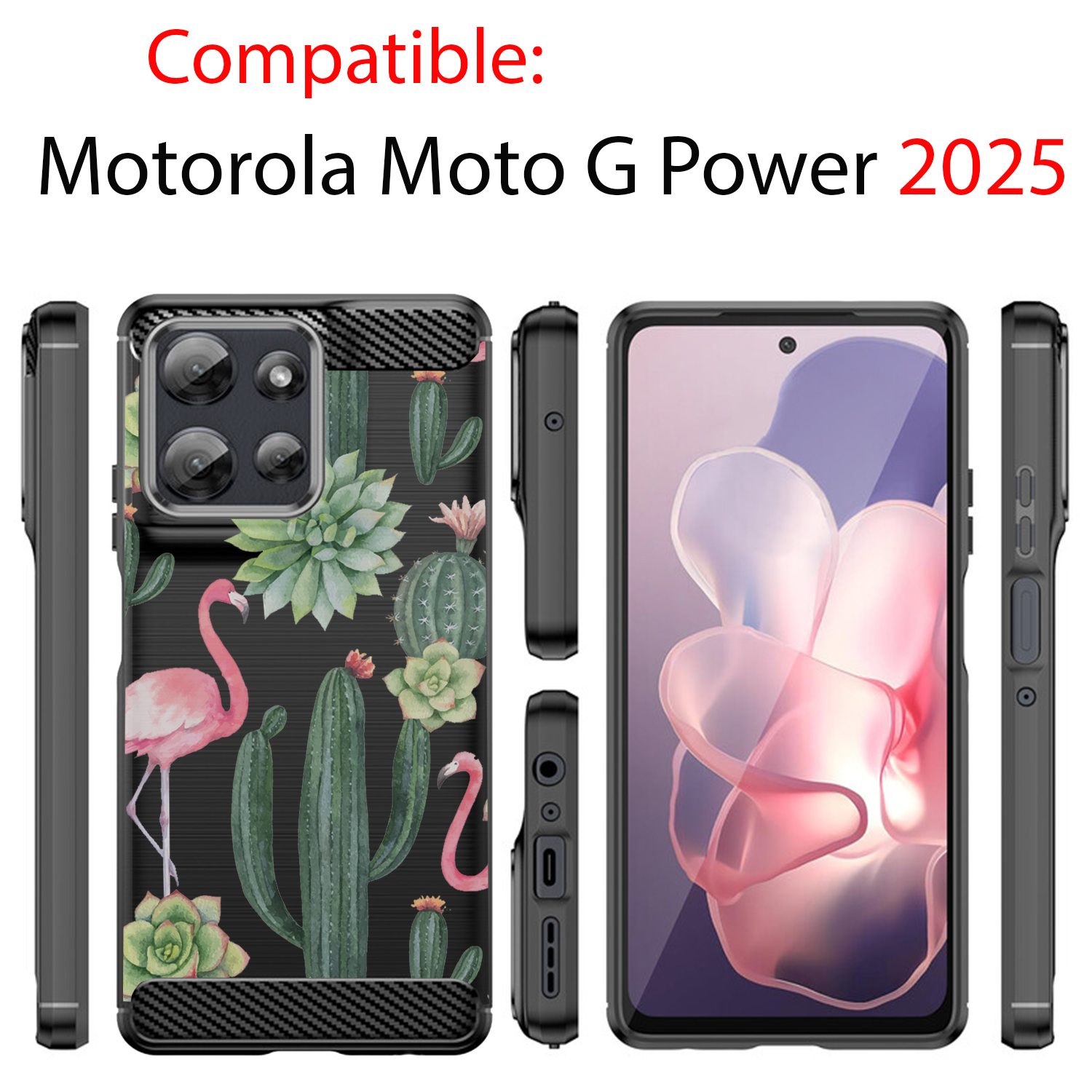 Case For Moto G Power 2025 | Flex TPU Fiber | Unique Slim Flexible Cover - Picture 11 of 113