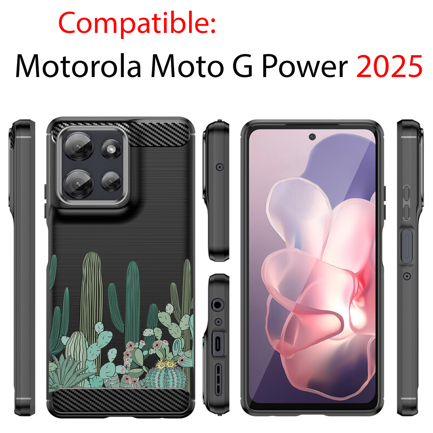 Case For Moto G Power 2025 | Flex TPU Fiber | Unique Slim Flexible Cover - Picture 19 of 113