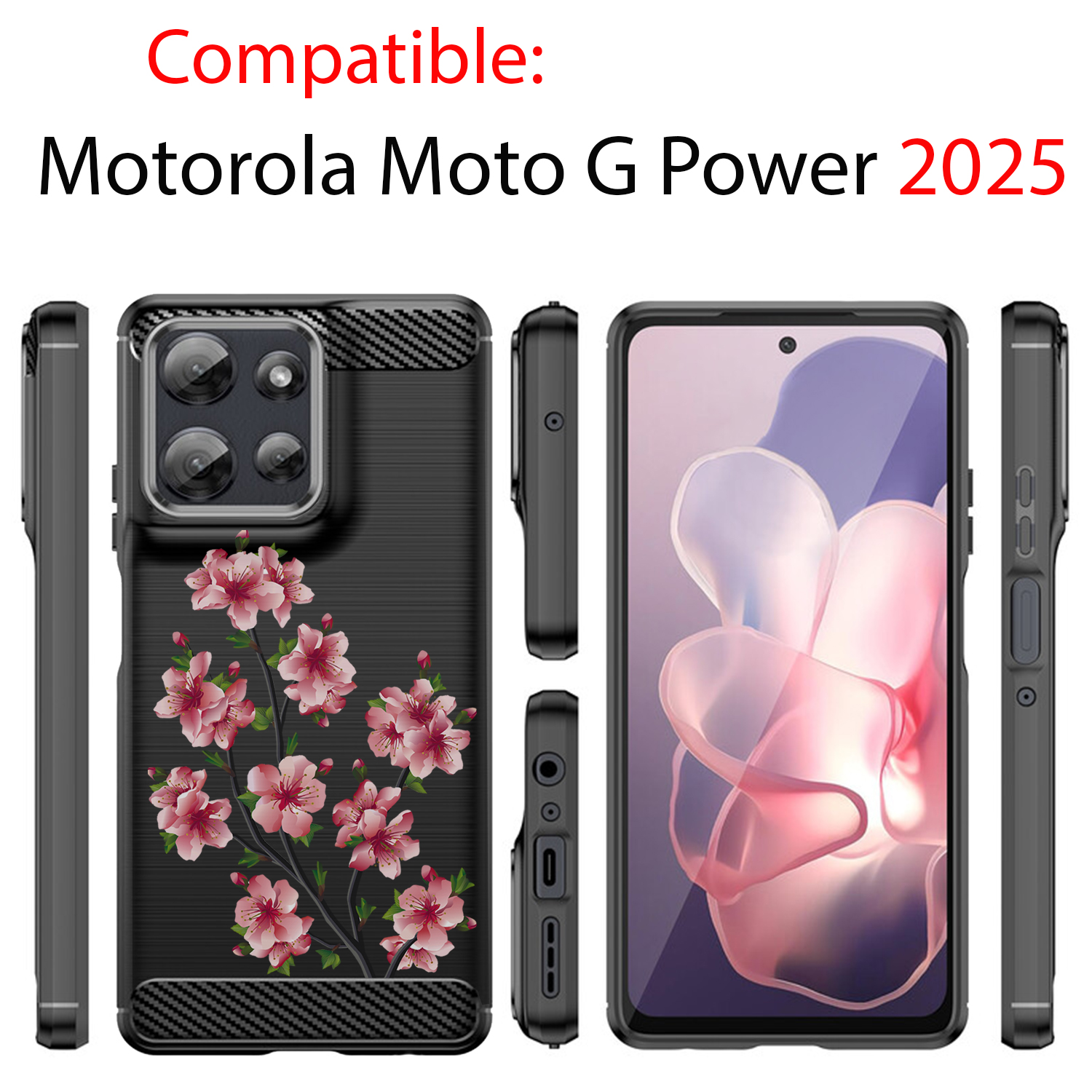 Case For Moto G Power 2025 | Flex TPU Fiber | Unique Slim Flexible Cover - Picture 23 of 113