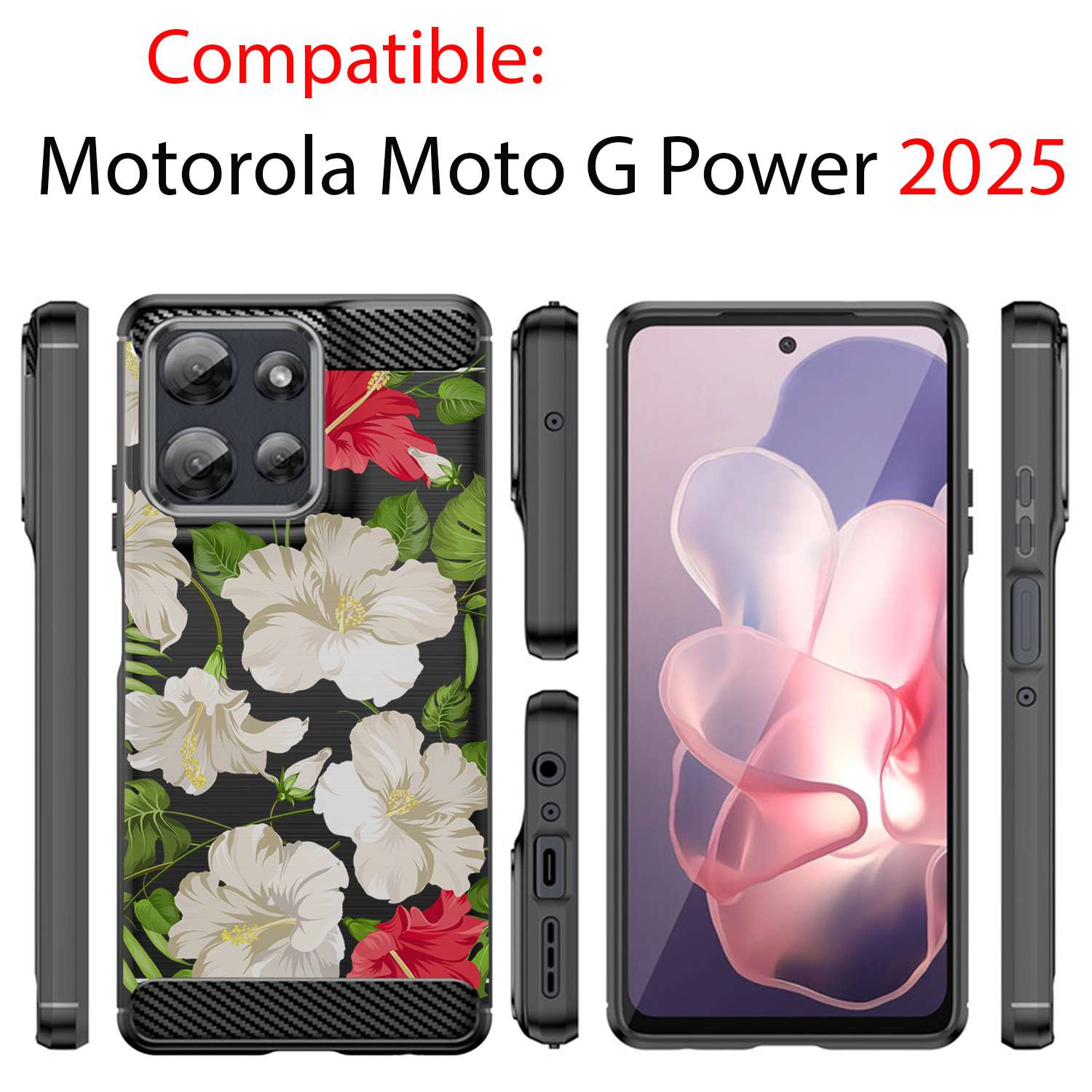 Case For Moto G Power 2025 | Flex TPU Fiber | Unique Slim Flexible Cover - Picture 27 of 113
