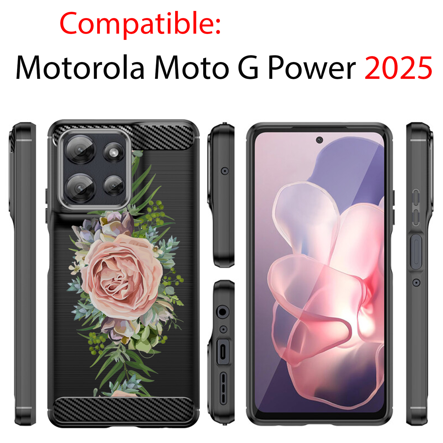 Case For Moto G Power 2025 | Flex TPU Fiber | Unique Slim Flexible Cover - Picture 31 of 113
