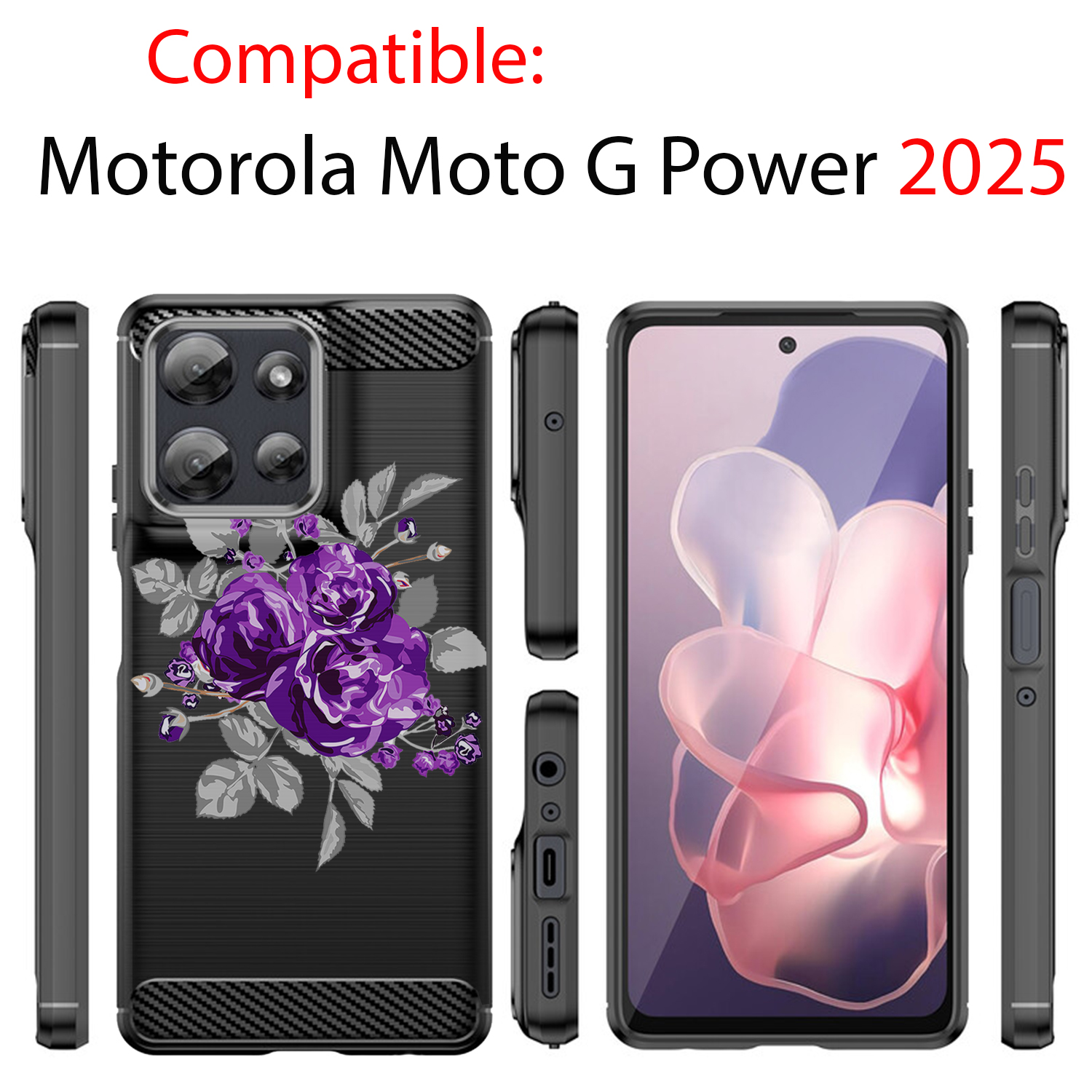 Case For Moto G Power 2025 | Flex TPU Fiber | Unique Slim Flexible Cover - Picture 39 of 113