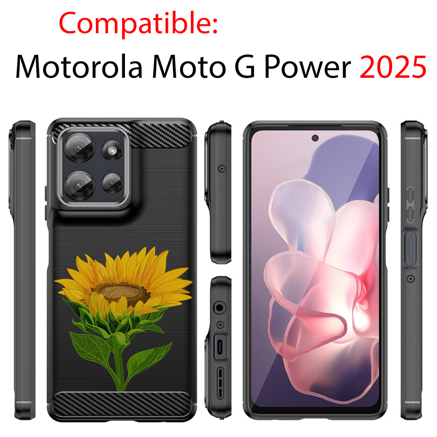 Case For Moto G Power 2025 | Flex TPU Fiber | Unique Slim Flexible Cover - Picture 43 of 113