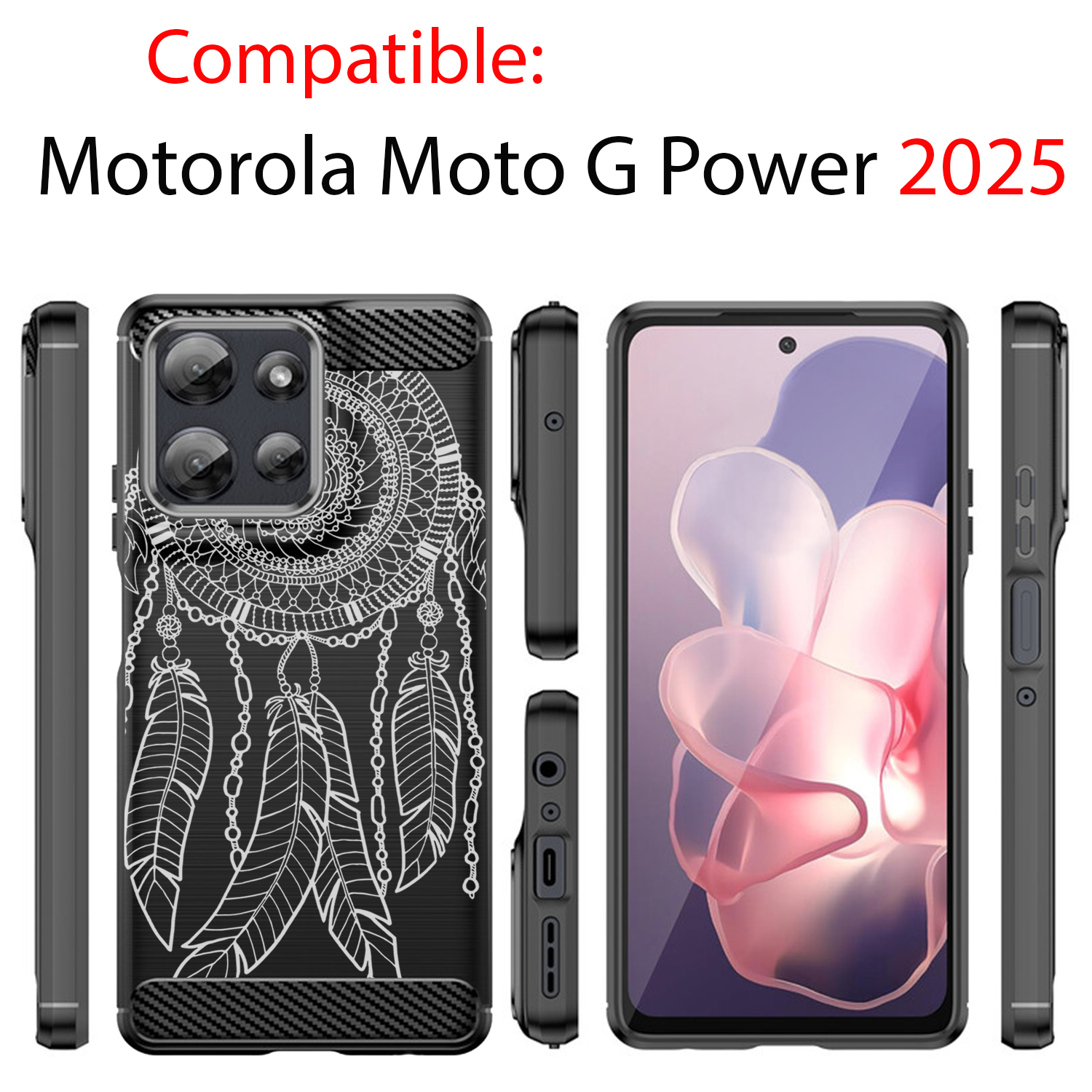 Case For Moto G Power 2025 | Flex TPU Fiber | Unique Slim Flexible Cover - Picture 59 of 113