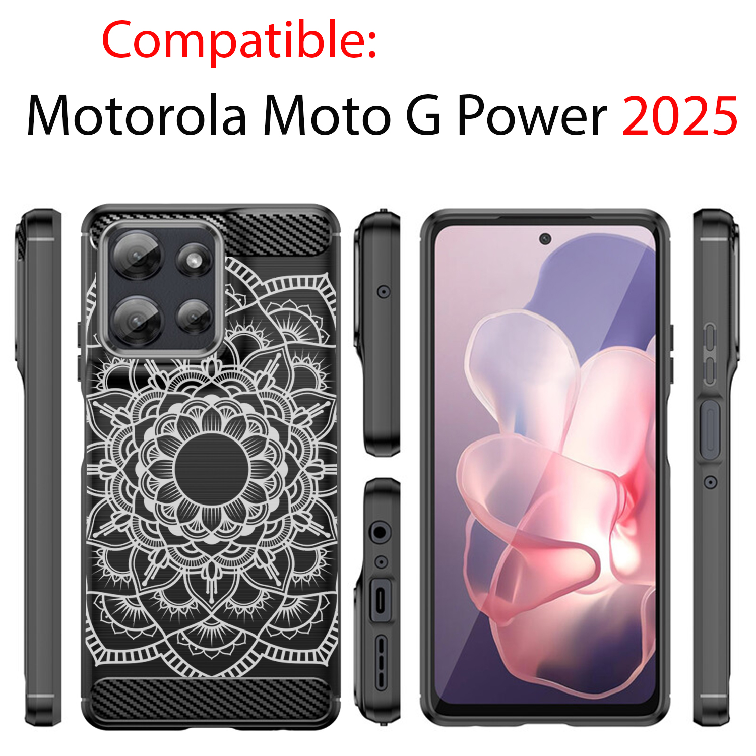 Case For Moto G Power 2025 | Flex TPU Fiber | Unique Slim Flexible Cover - Picture 63 of 113