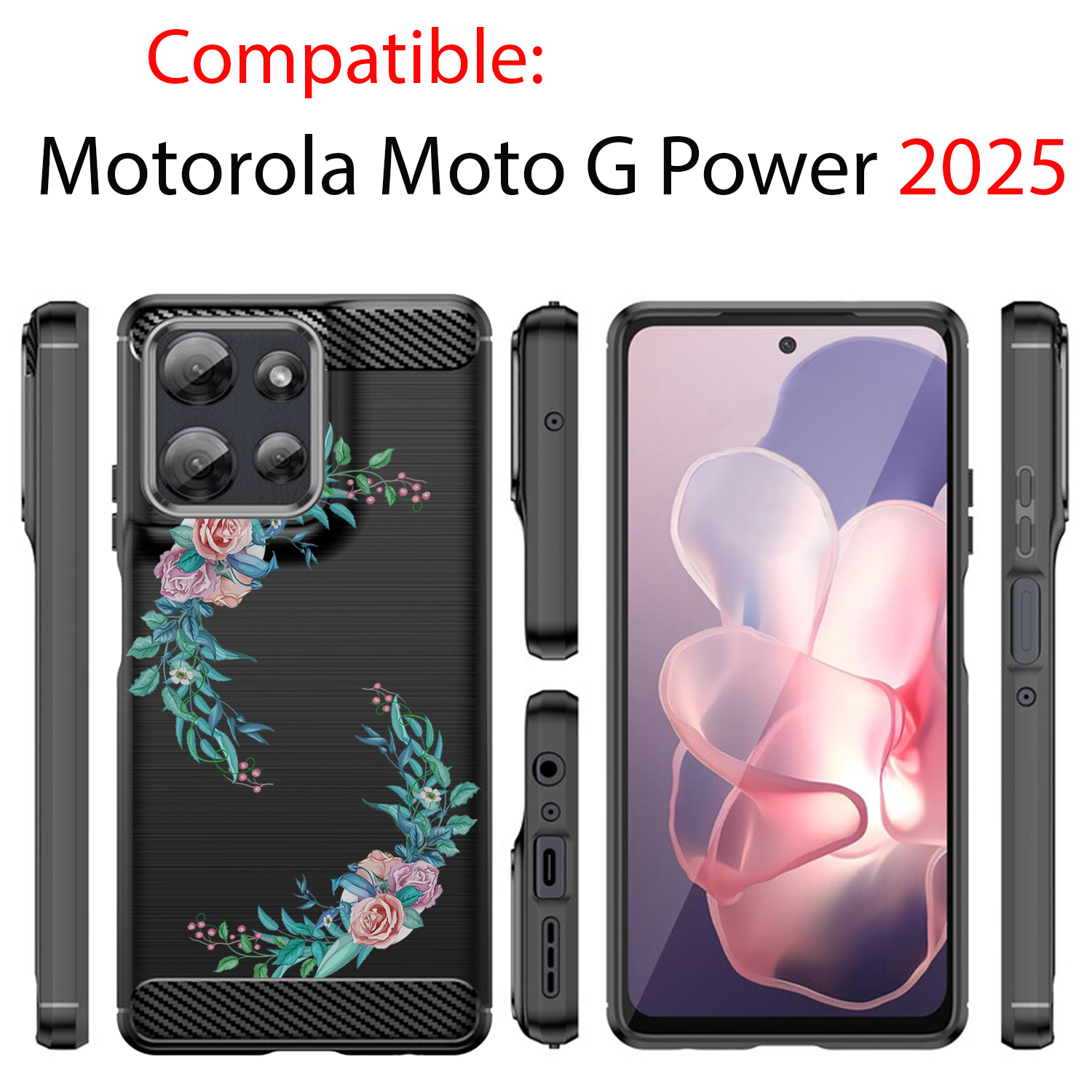 Case For Moto G Power 2025 | Flex TPU Fiber | Unique Slim Flexible Cover - Picture 71 of 113