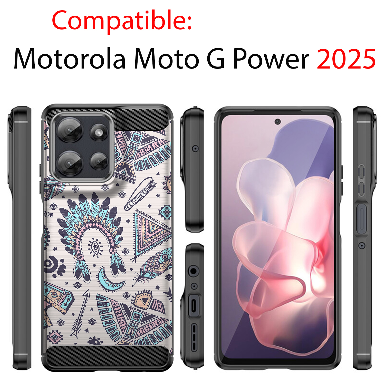 Case For Moto G Power 2025 | Flex TPU Fiber | Unique Slim Flexible Cover - Picture 91 of 113