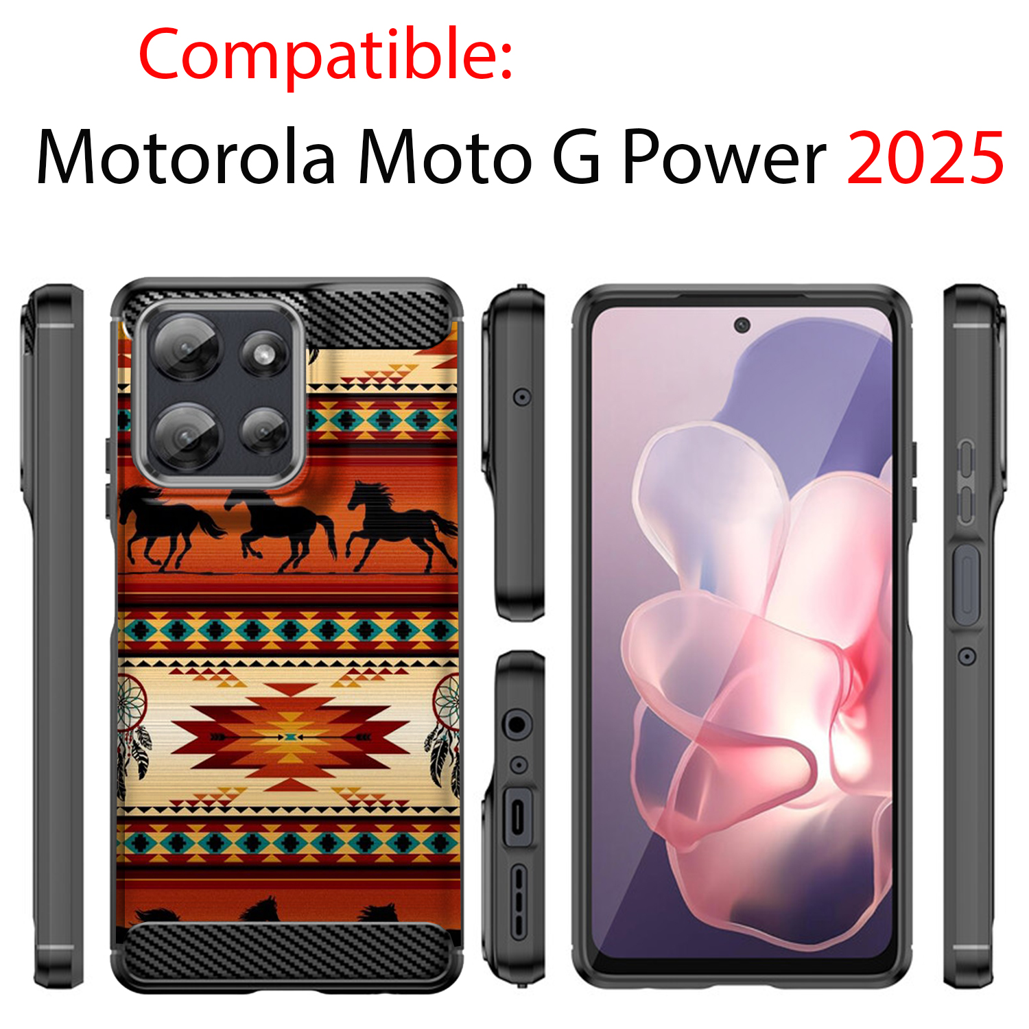 Case For Moto G Power 2025 | Flex TPU Fiber | Unique Slim Flexible Cover - Picture 95 of 113