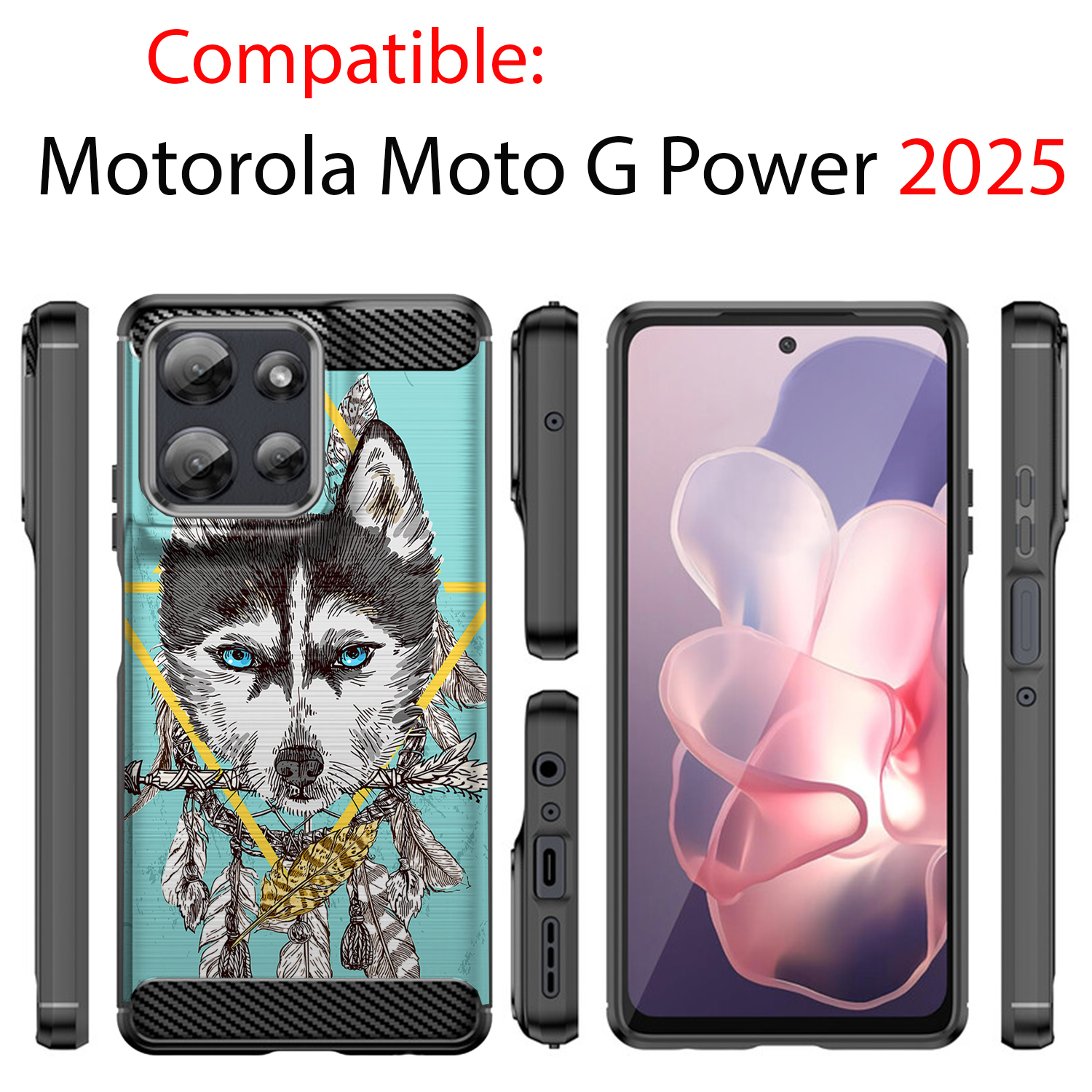 Case For Moto G Power 2025 | Flex TPU Fiber | Unique Slim Flexible Cover - Picture 111 of 113