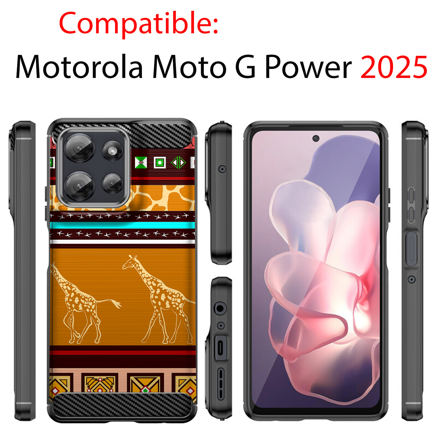 For Moto G Power 2025 | Flex TPU Fiber | Slim Flexible Grip TPU Case - Picture 11 of 81