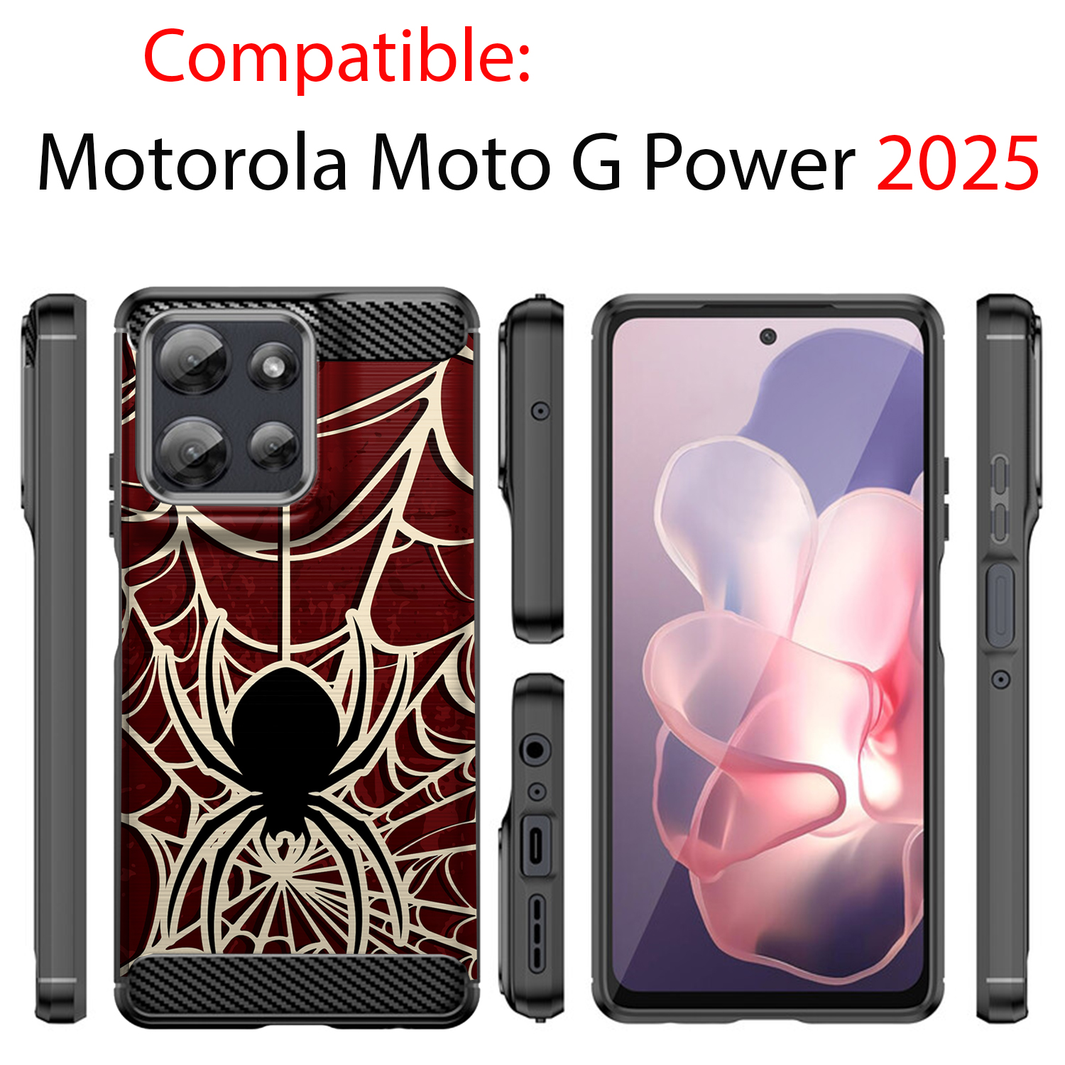 For Moto G Power 2025 | Flex TPU Fiber | Slim Flexible Grip TPU Case - Picture 15 of 81