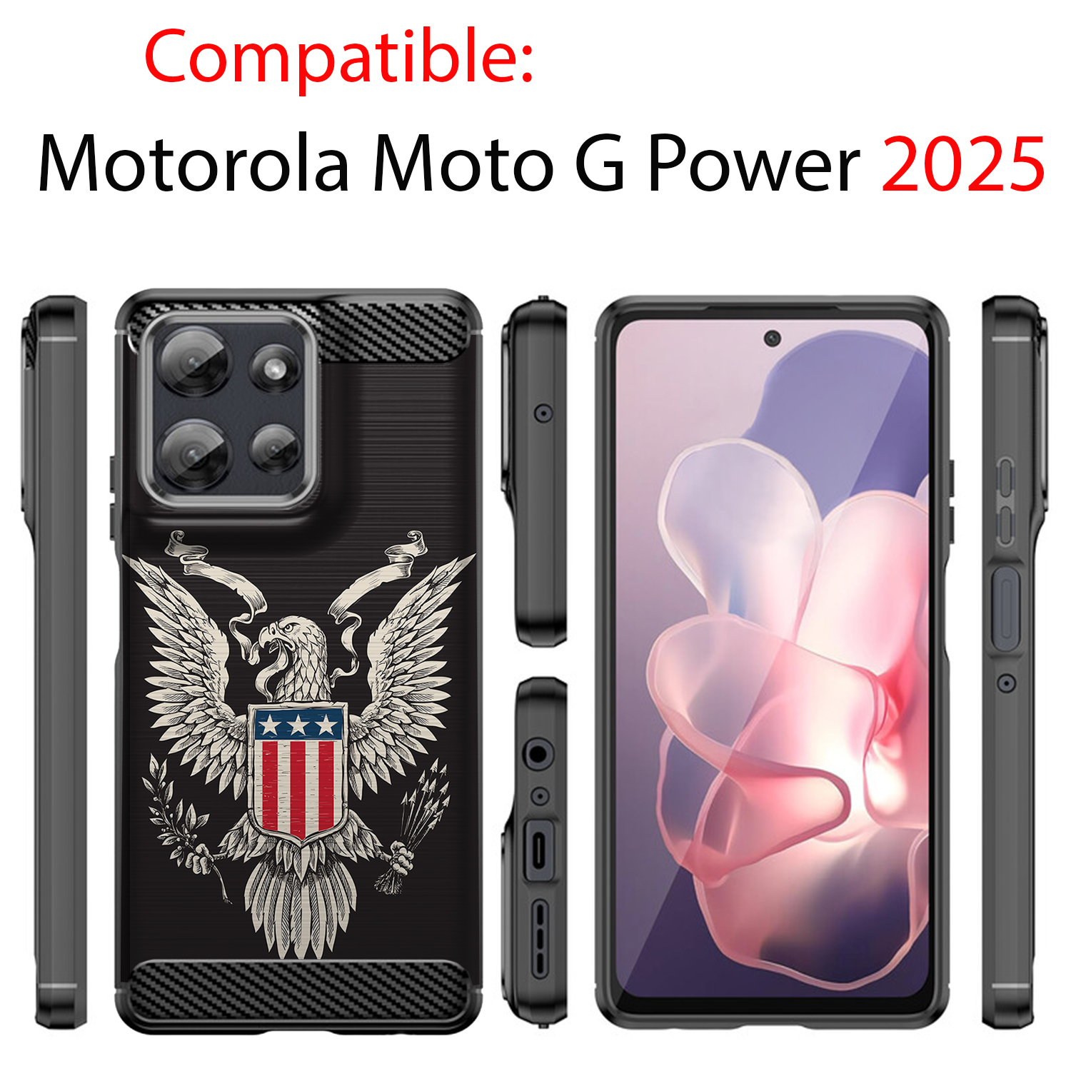 For Moto G Power 2025 | Flex TPU Fiber | Slim Flexible Grip TPU Case - Picture 23 of 81