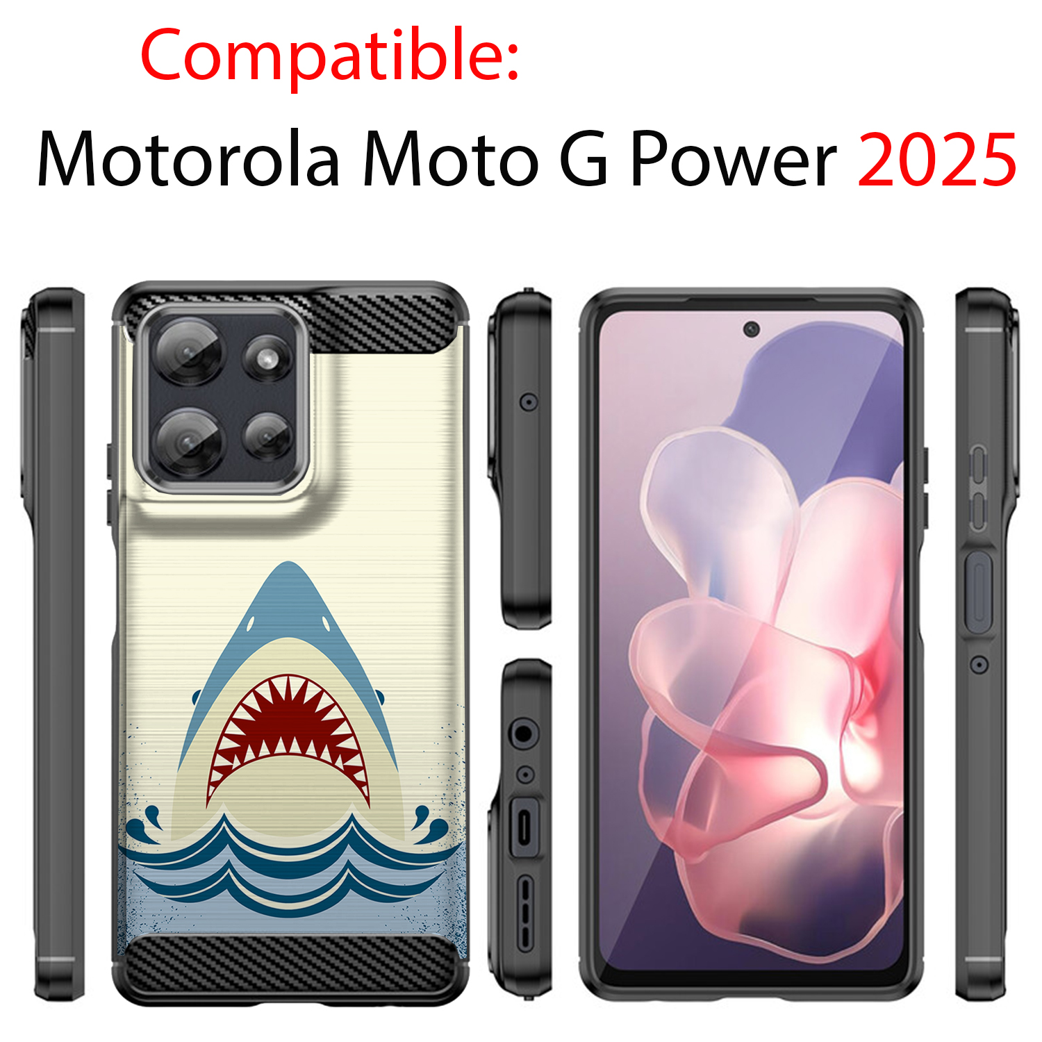 For Moto G Power 2025 | Flex TPU Fiber | Slim Flexible Grip TPU Case - Picture 27 of 81