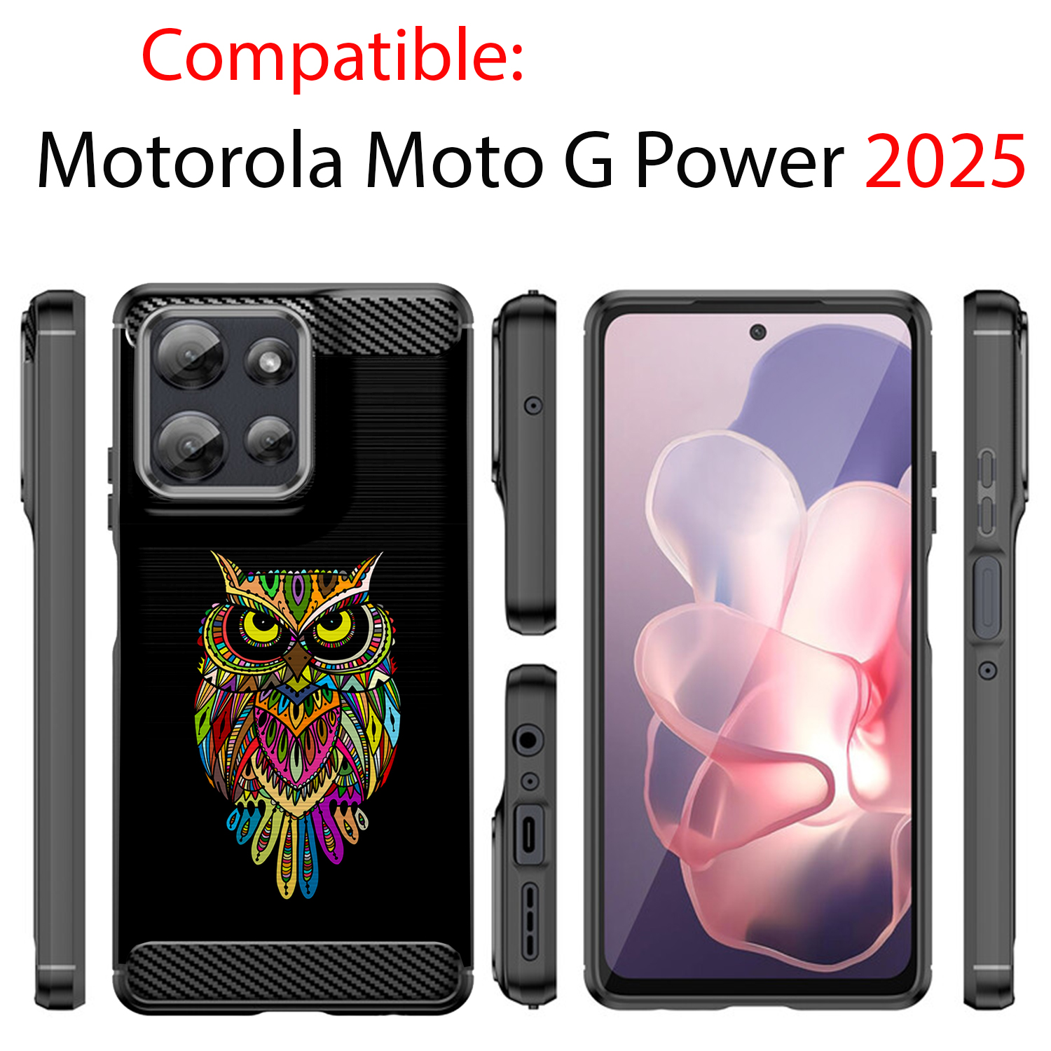 For Moto G Power 2025 | Flex TPU Fiber | Slim Flexible Grip TPU Case - Picture 35 of 81