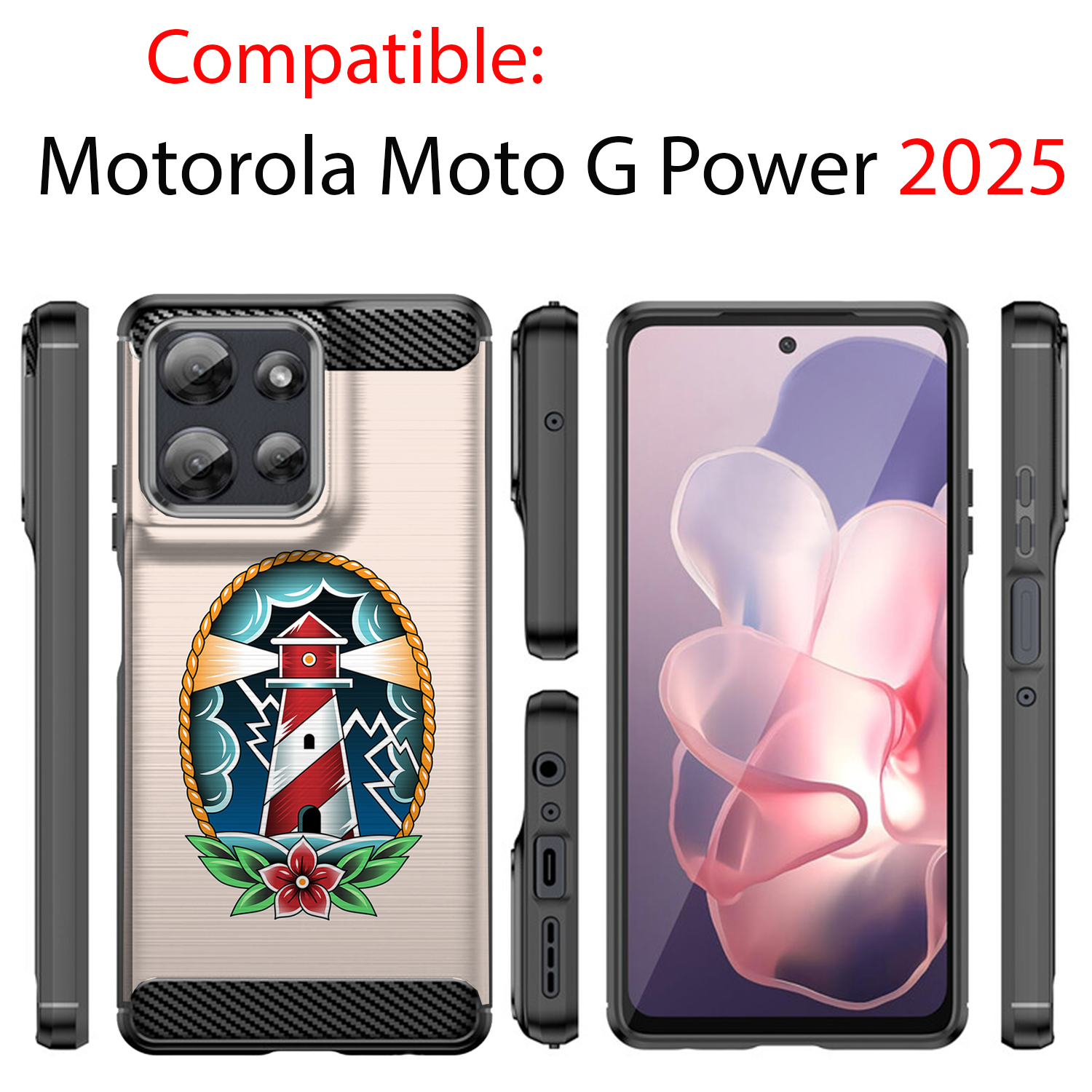 For Moto G Power 2025 | Flex TPU Fiber | Slim Flexible Grip TPU Case - Picture 39 of 81