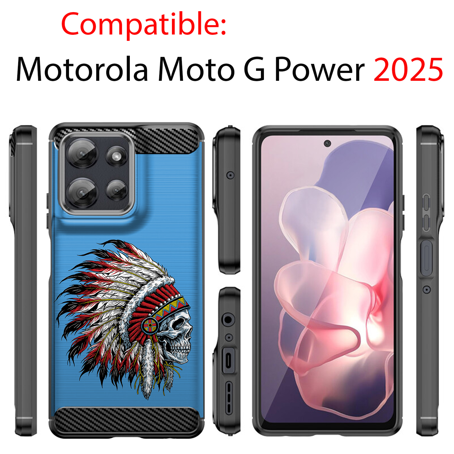 For Moto G Power 2025 | Flex TPU Fiber | Slim Flexible Grip TPU Case - Picture 51 of 81