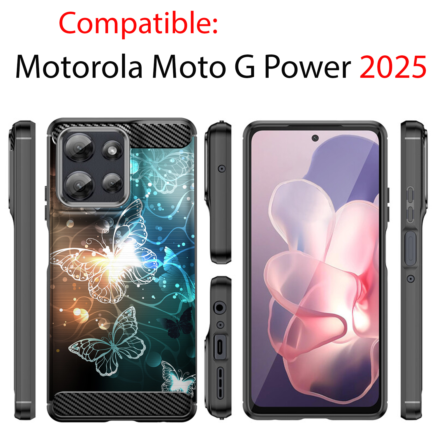 For Moto G Power 2025 | Flex TPU Fiber | Slim Flexible Grip TPU Case - Picture 59 of 81