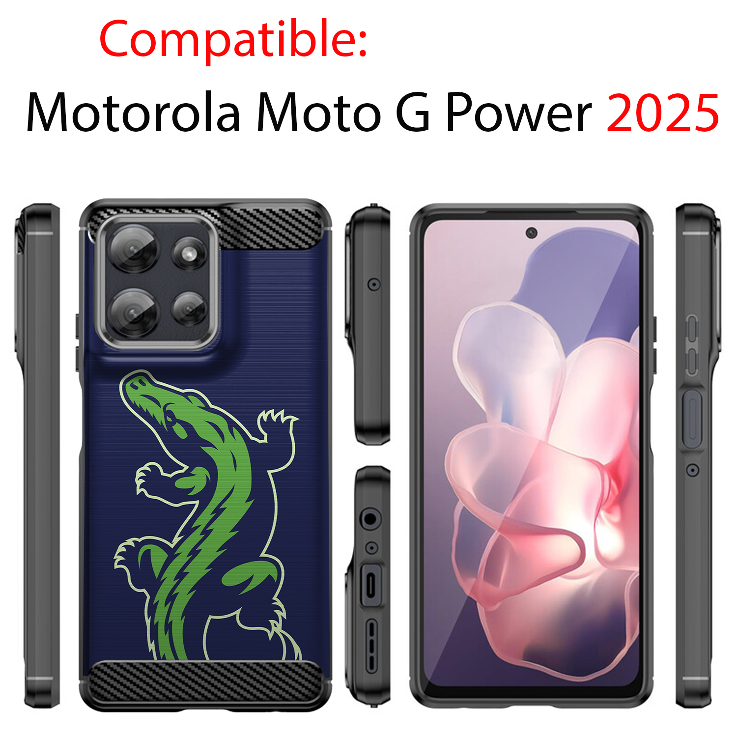 For Moto G Power 2025 | Flex TPU Fiber | Slim Flexible Grip TPU Case - Picture 67 of 81