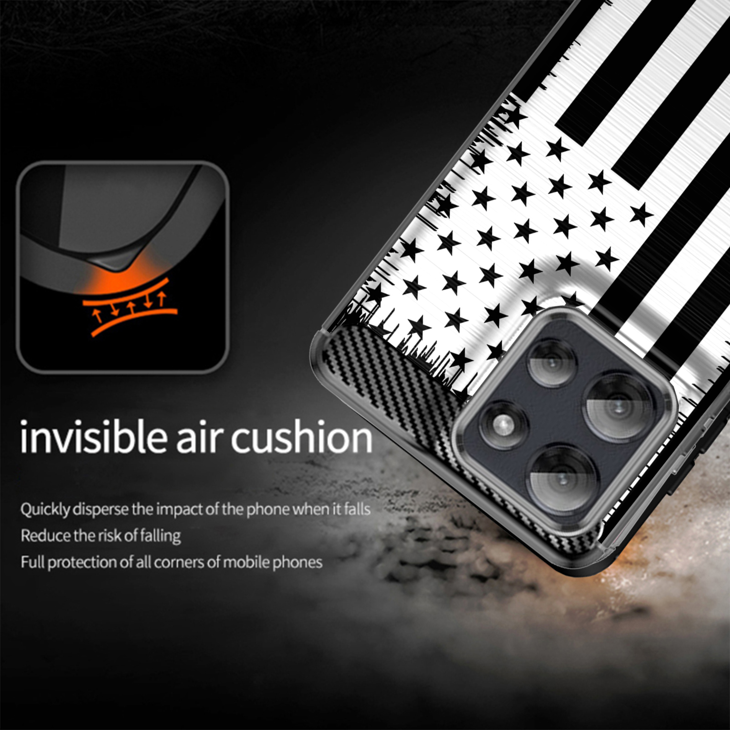 Custodia per Moto G Stylus 2025 | Flex TPU Fibra | Cover Protettiva Slim Nera - Foto 24 di 53