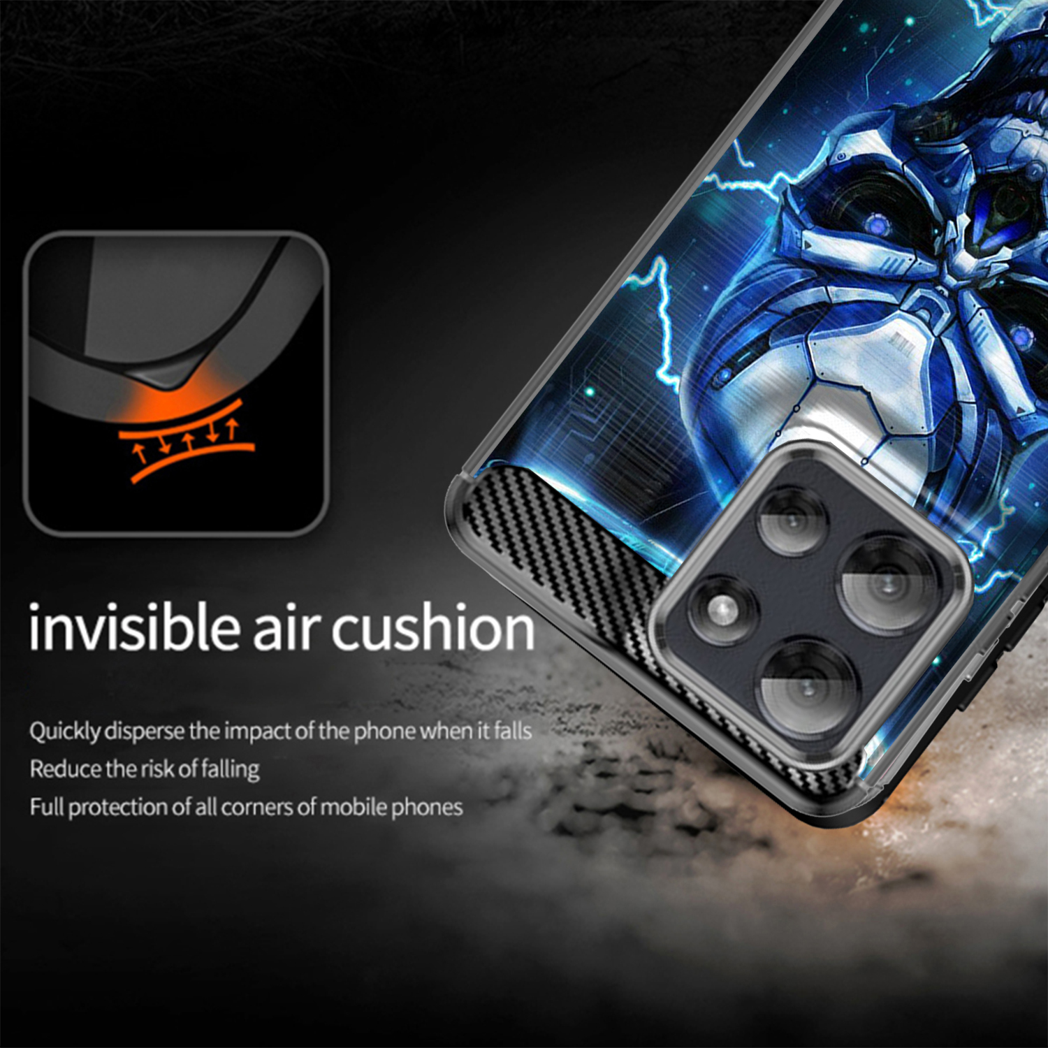 Custodia per Moto G Stylus 2025 | Flex TPU Fibra | Cover Protettiva Slim Nera - Foto 32 di 53