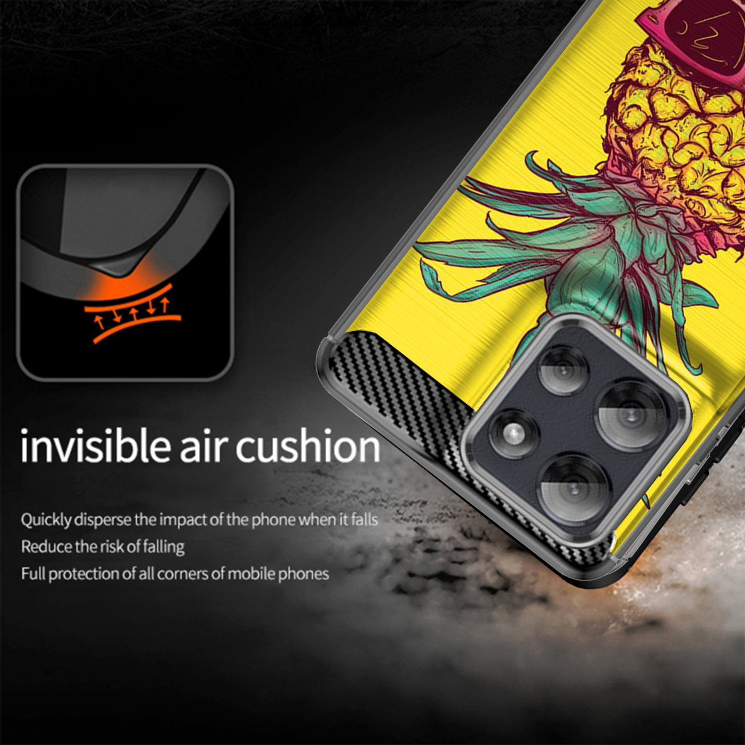 Custodia per Moto G Stylus 2025 | Flex TPU Fibra | Cover Protettiva Slim Nera - Foto 44 di 53