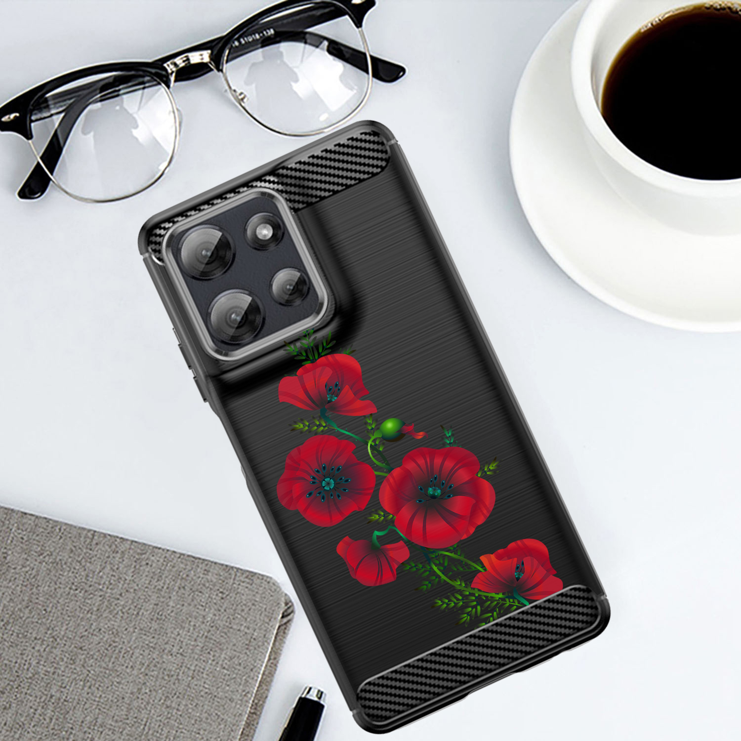 Case For Moto G Power 2025 | Flex TPU Fiber | Unique Slim Flexible Cover - Picture 77 of 113