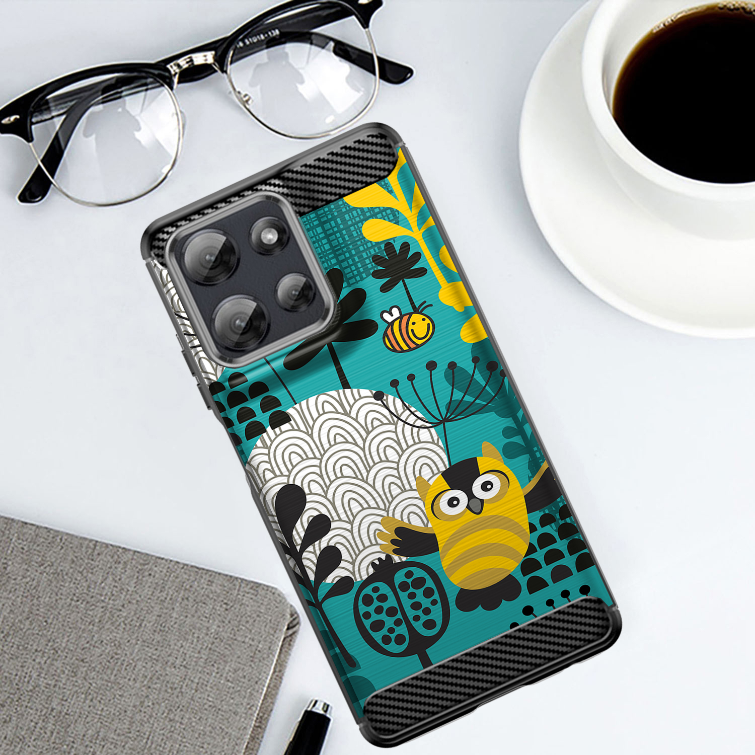 For Moto G Power 2025 | Flex TPU Fiber | Slim Flexible Grip TPU Case - Picture 5 of 81