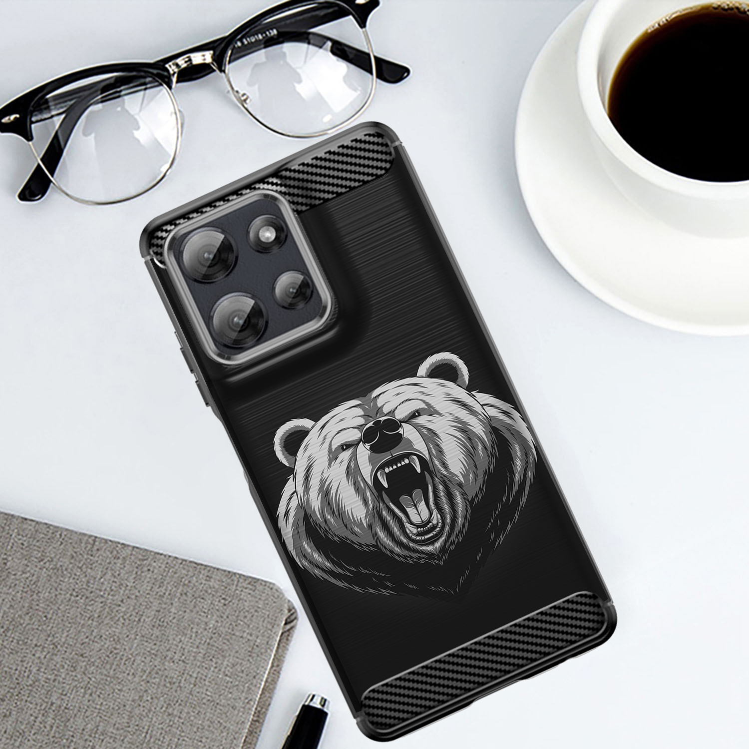 For Moto G Power 2025 | Flex TPU Fiber | Slim Flexible Grip TPU Case - Picture 33 of 81