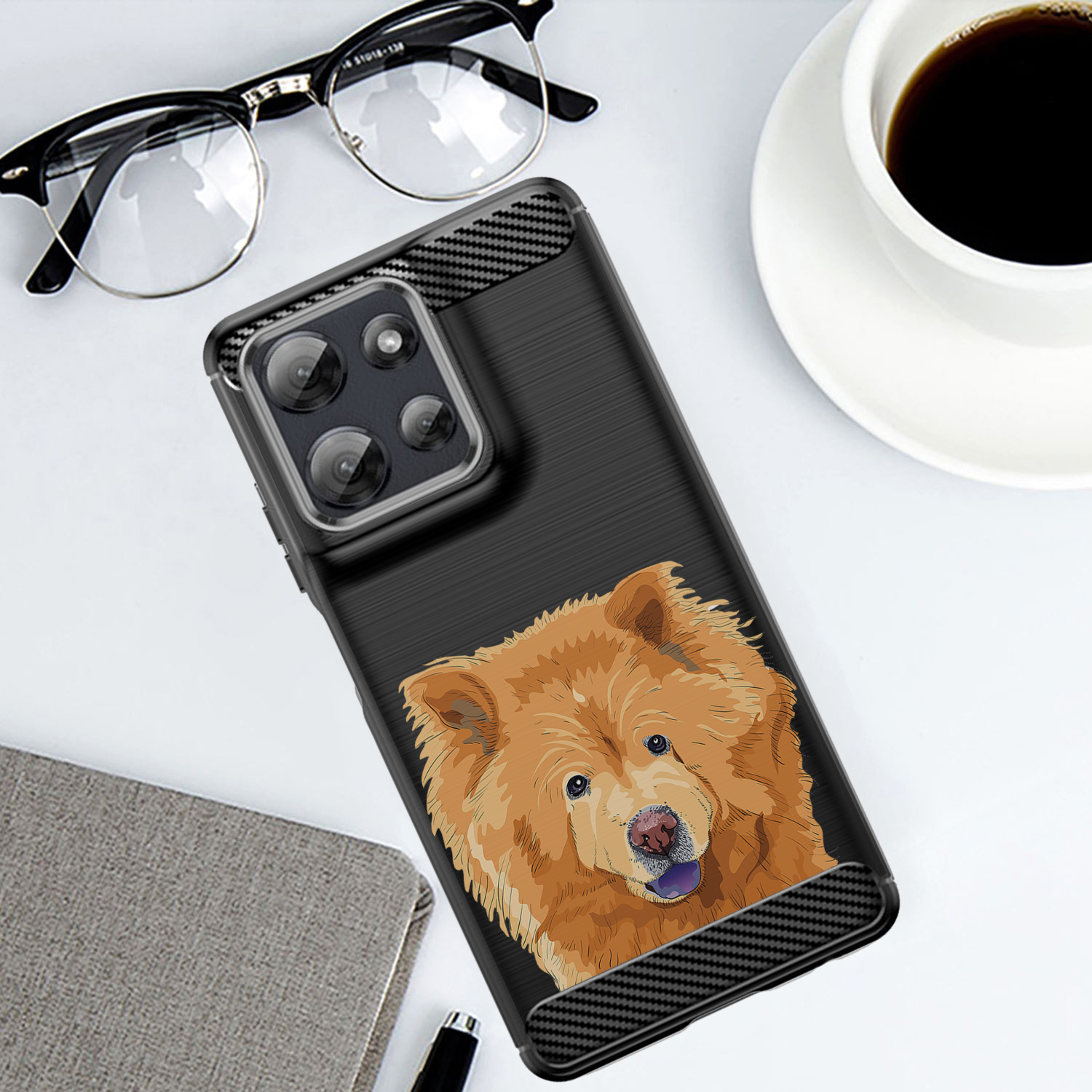 Case For Moto G Stylus 2025 | Flex TPU Fiber | Textured Slim Protective Cover - Picture 17 of 61