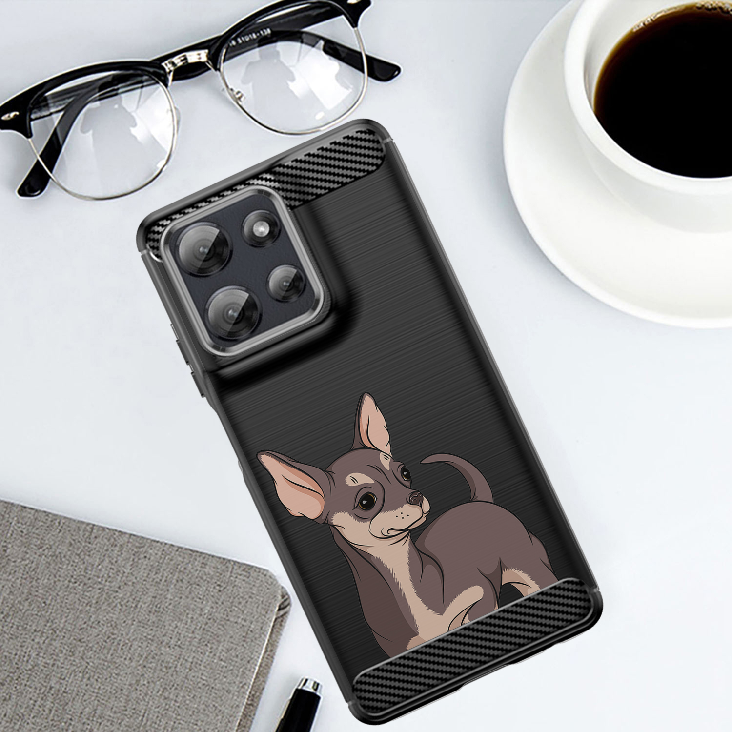 Case For Moto G Stylus 2025 | Flex TPU Fiber | Textured Slim Protective Cover - Picture 21 of 61