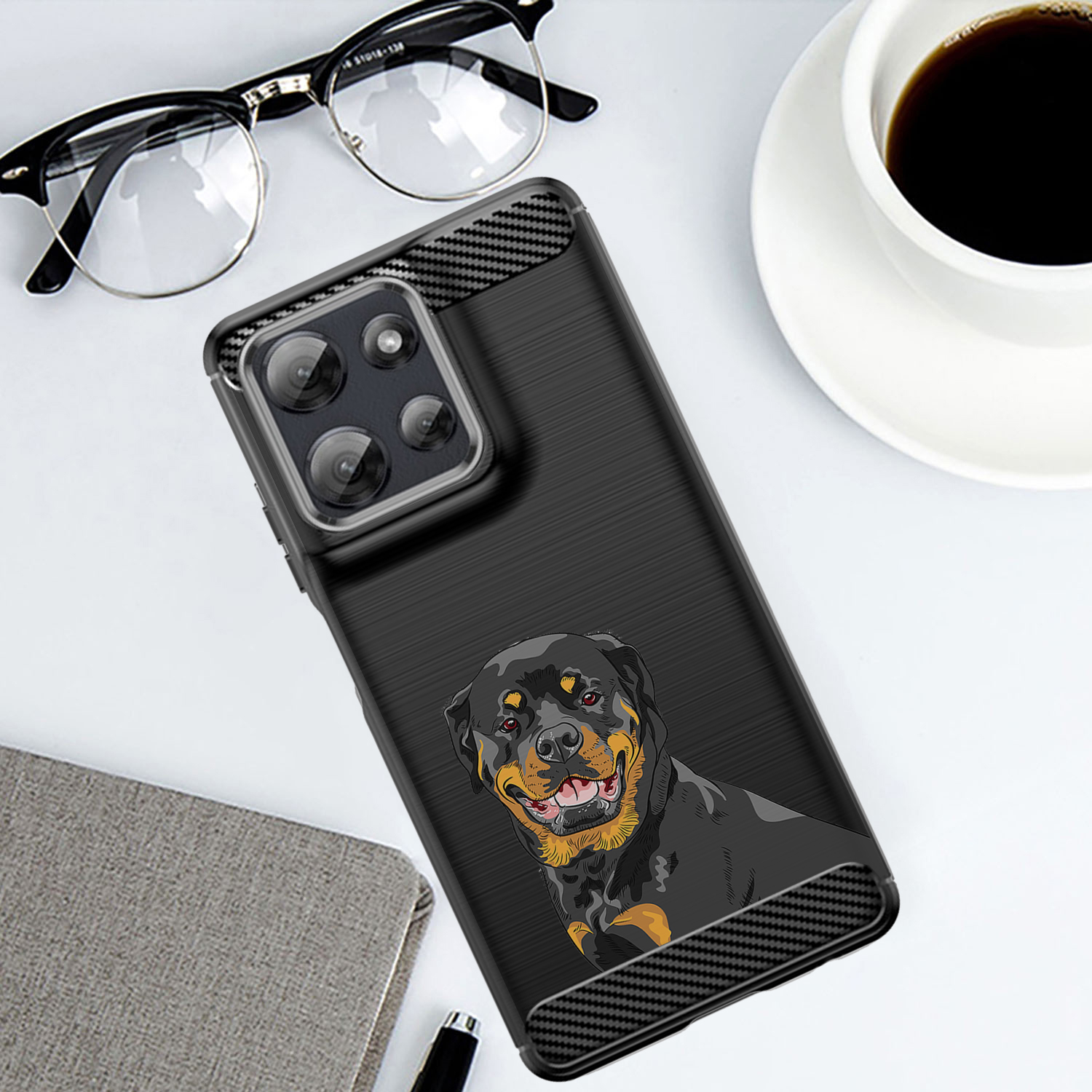 Case For Moto G Stylus 2025 | Flex TPU Fiber | Textured Slim Protective Cover - Picture 33 of 61