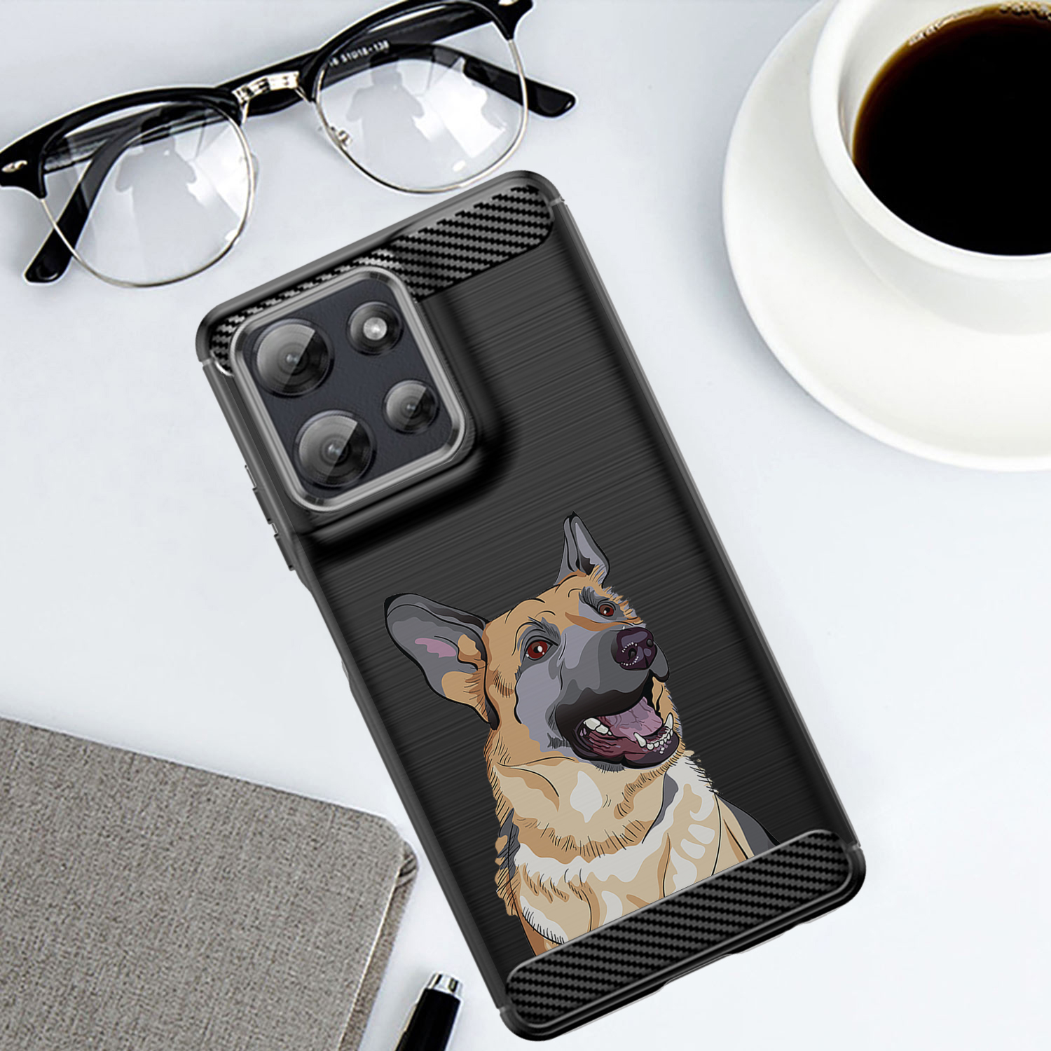 Case For Moto G Stylus 2025 | Flex TPU Fiber | Textured Slim Protective Cover - Picture 53 of 61
