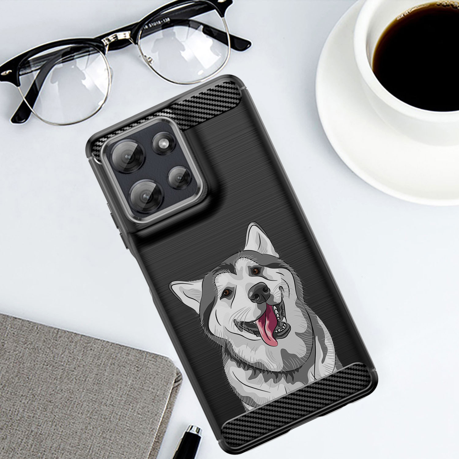 Case For Moto G Stylus 2025 | Flex TPU Fiber | Textured Slim Protective Cover - Picture 61 of 61