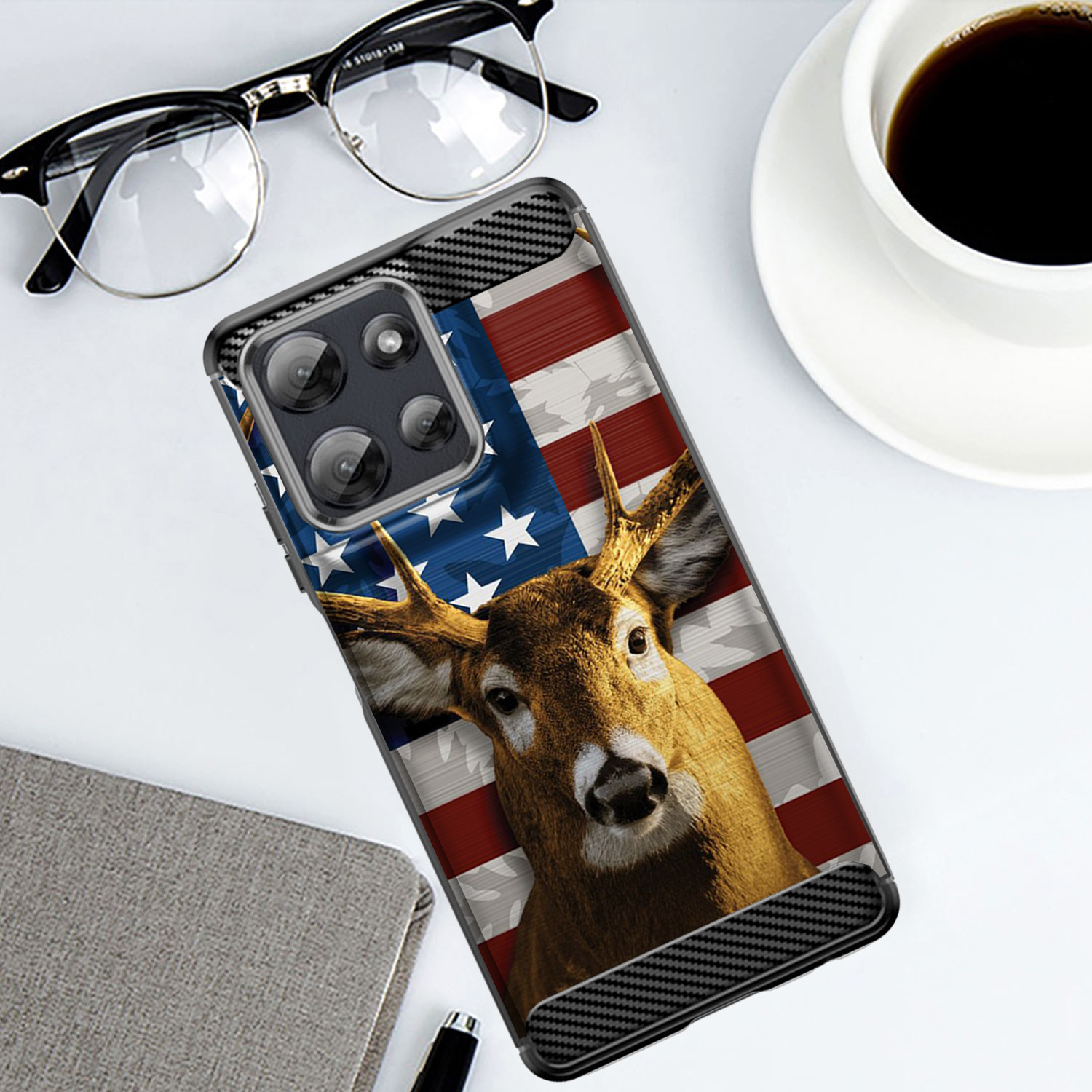 Case For Moto G Stylus 2025 | Flex TPU Fiber| Slim Flexible Protective Cover - Picture 25 of 37