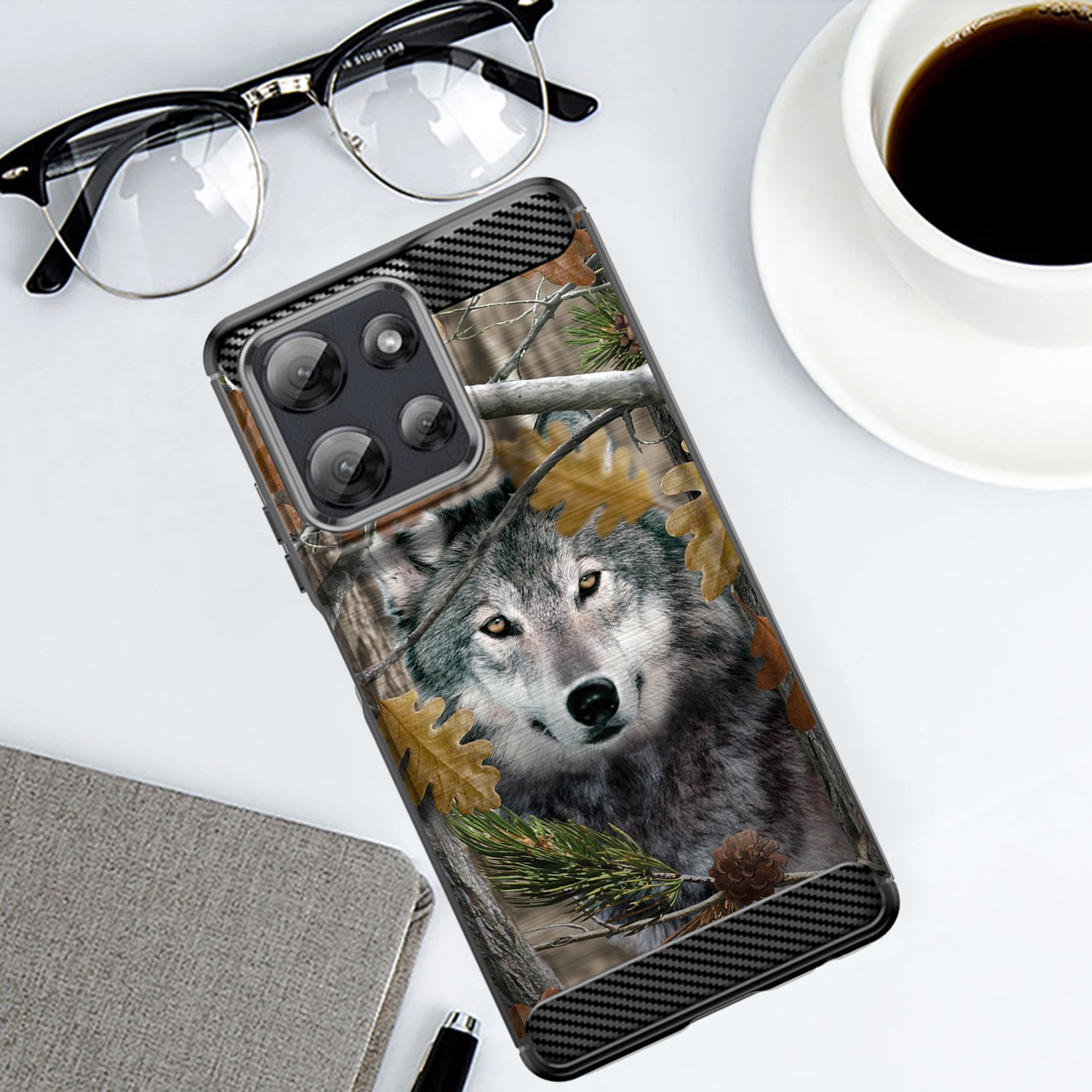 Case For Moto G Stylus 2025 | Flex TPU Fiber| Slim Flexible Protective Cover - Picture 37 of 37