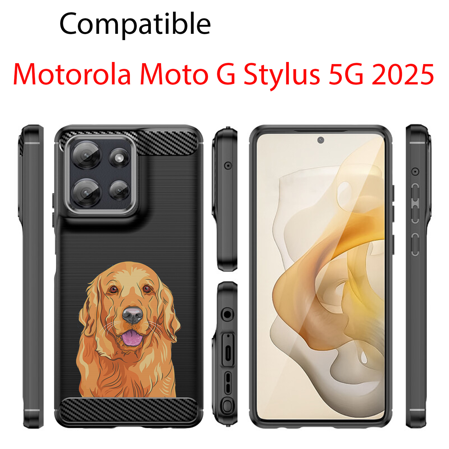 Case For Moto G Stylus 2025 | Flex TPU Fiber | Textured Slim Protective Cover - Picture 47 of 61