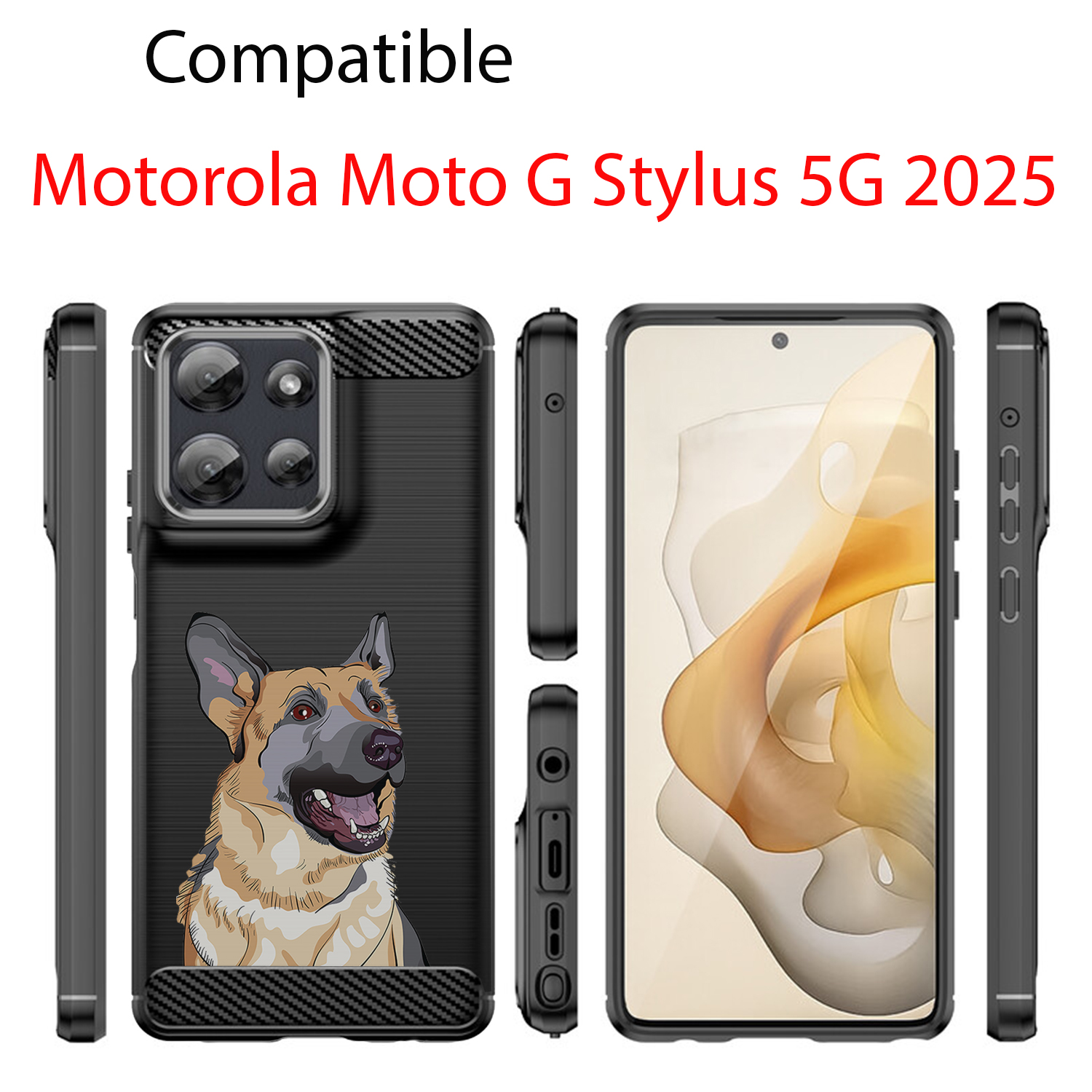 Case For Moto G Stylus 2025 | Flex TPU Fiber | Textured Slim Protective Cover - Picture 51 of 61