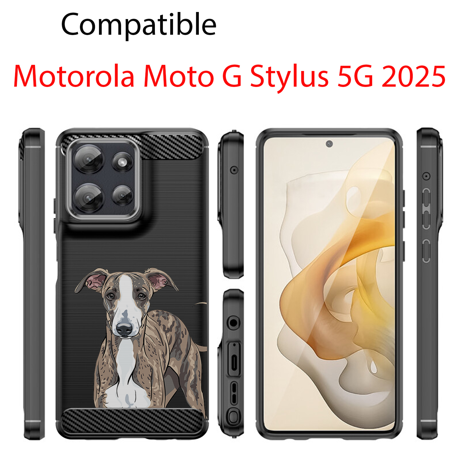 Case For Moto G Stylus 2025 | Flex TPU Fiber | Textured Slim Protective Cover - Picture 55 of 61