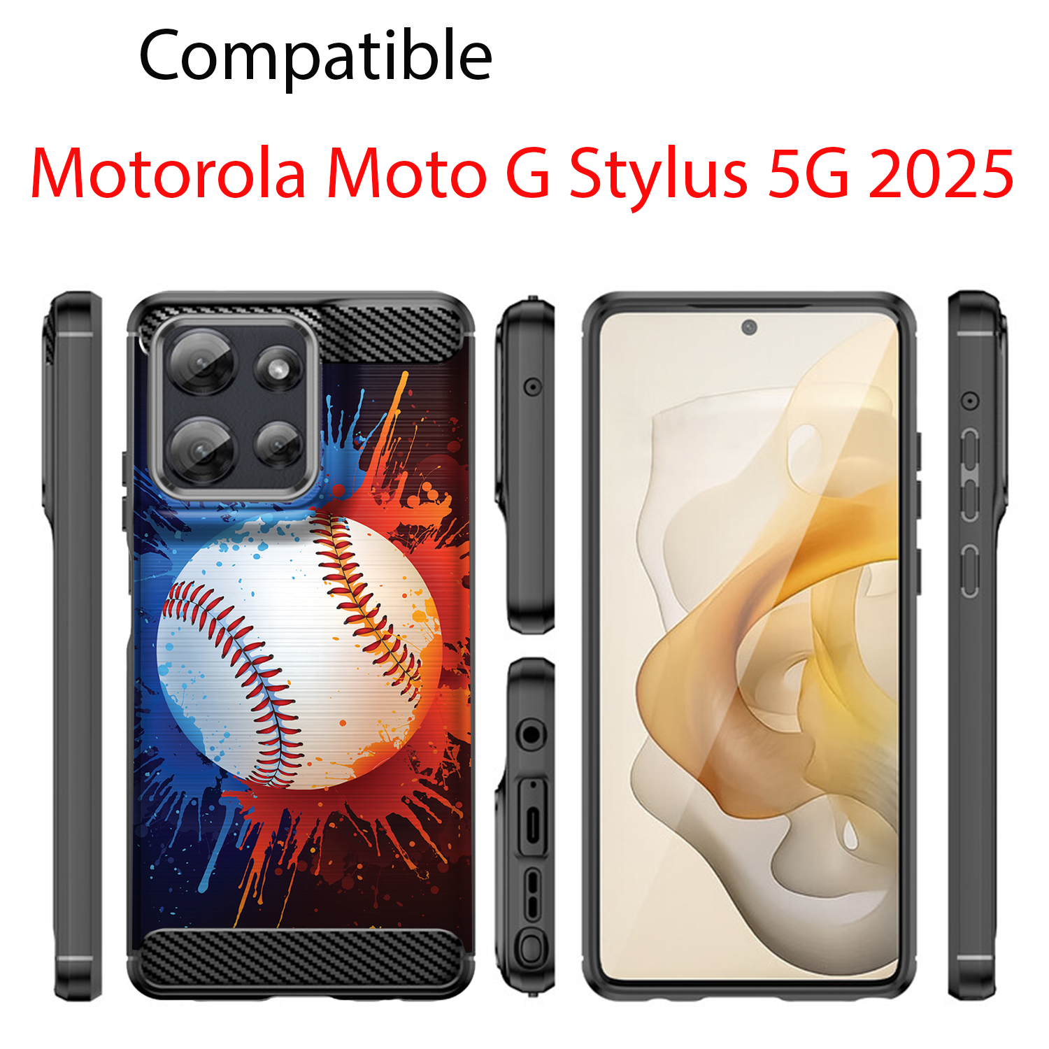 For Moto G Stylus 2025 | Flex TPU Fiber | Slim Flexible Matte Case - Picture 47 of 49