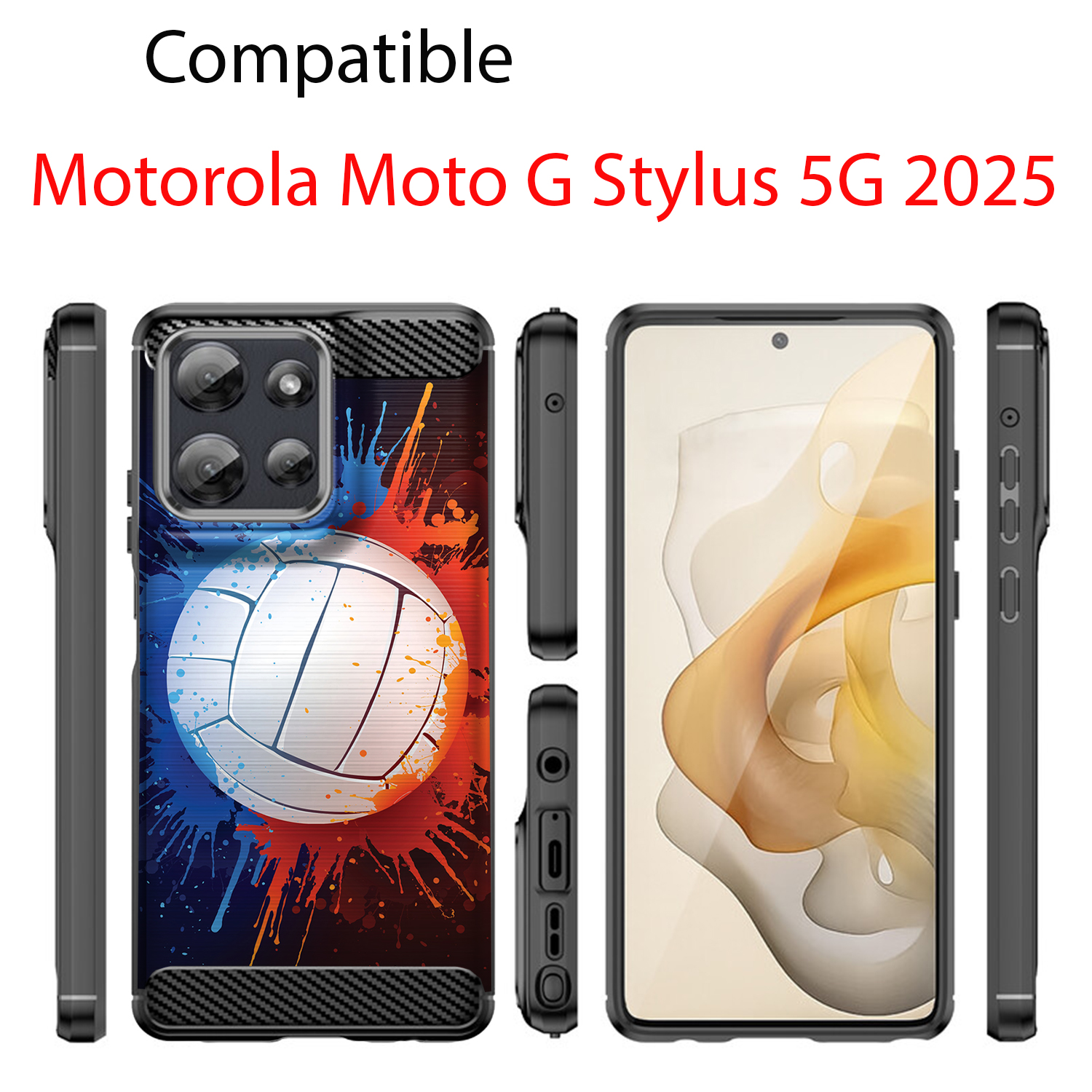 For Moto G Stylus 2025 | Flex TPU Fiber | Slim Flexible Matte Case - Picture 3 of 49