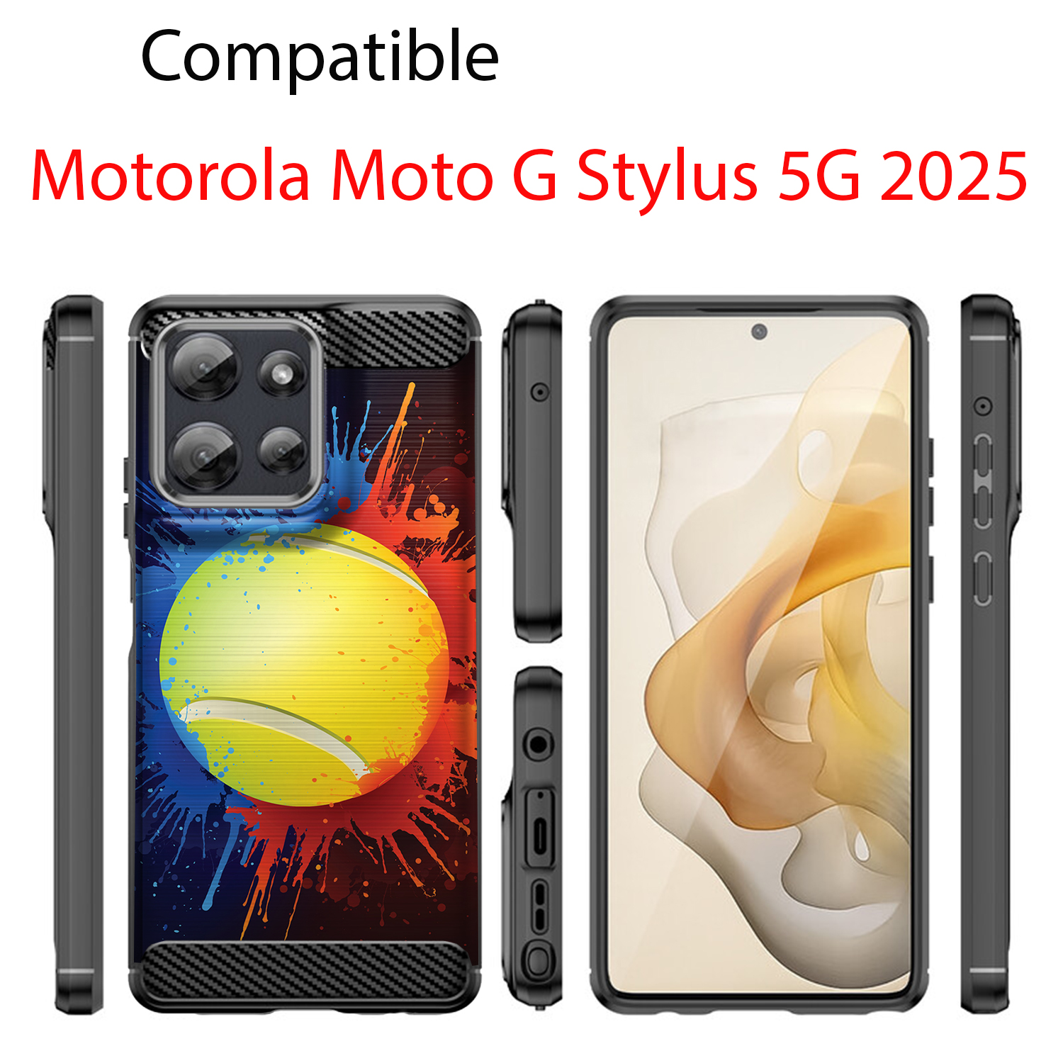 For Moto G Stylus 2025 | Flex TPU Fiber | Slim Flexible Matte Case - Picture 7 of 49
