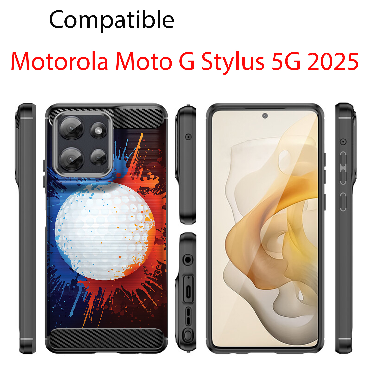 For Moto G Stylus 2025 | Flex TPU Fiber | Slim Flexible Matte Case - Picture 11 of 49